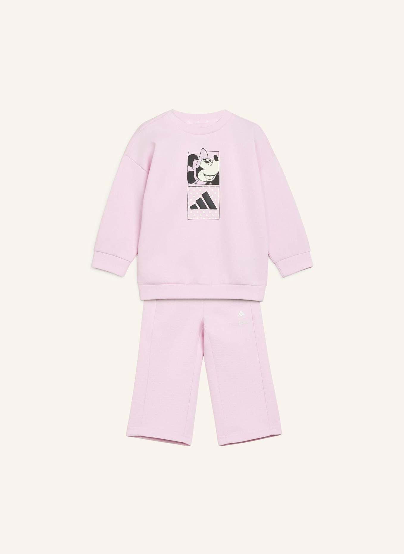 adidas ADIDAS DISNEY MINNIE MAUS SET, T-SHIRT UND SHORTS: PINK