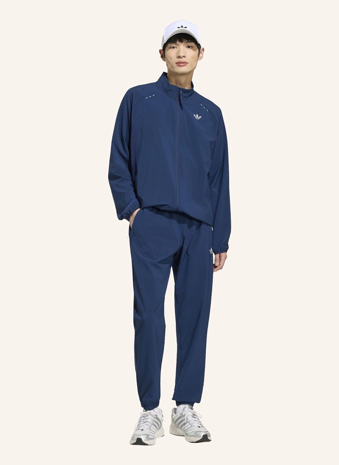 adidas Originals TECH TREFOIL ESSENTIALS TRAININGSHOSE: BLAU
