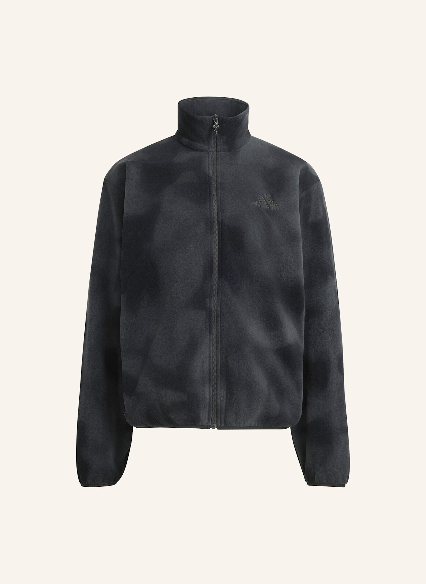adidas TERREX TERREX MULTI CLIMAWARM FLEECEJACKE, DURCHGEHENDER REISSVERSCHLUSS: GRAU / SCHWARZ