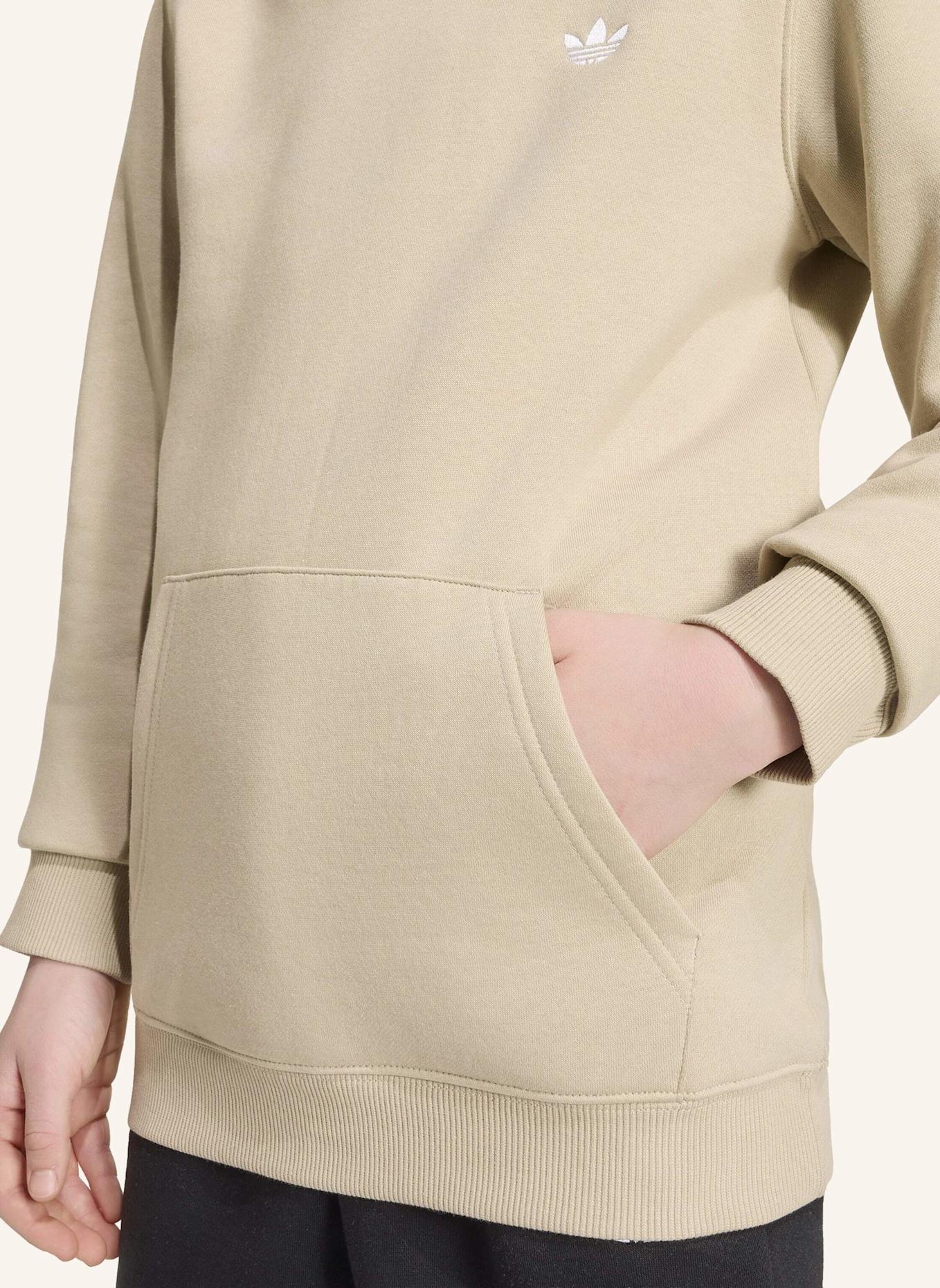 adidas Originals REGULAR FLEECE-HOODIE: BEIGE