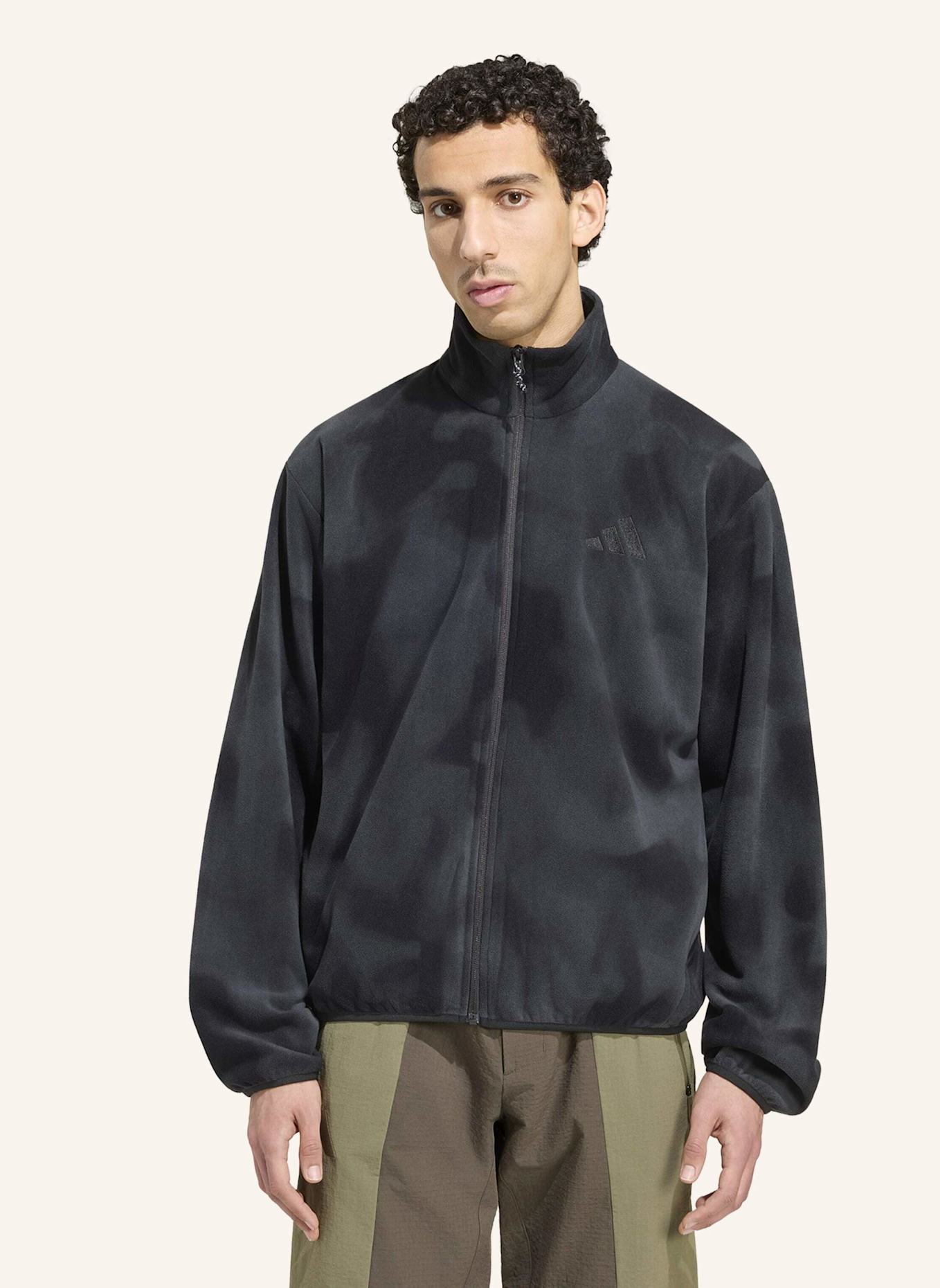 adidas TERREX TERREX MULTI CLIMAWARM FLEECEJACKE, DURCHGEHENDER REISSVERSCHLUSS: GRAU / SCHWARZ