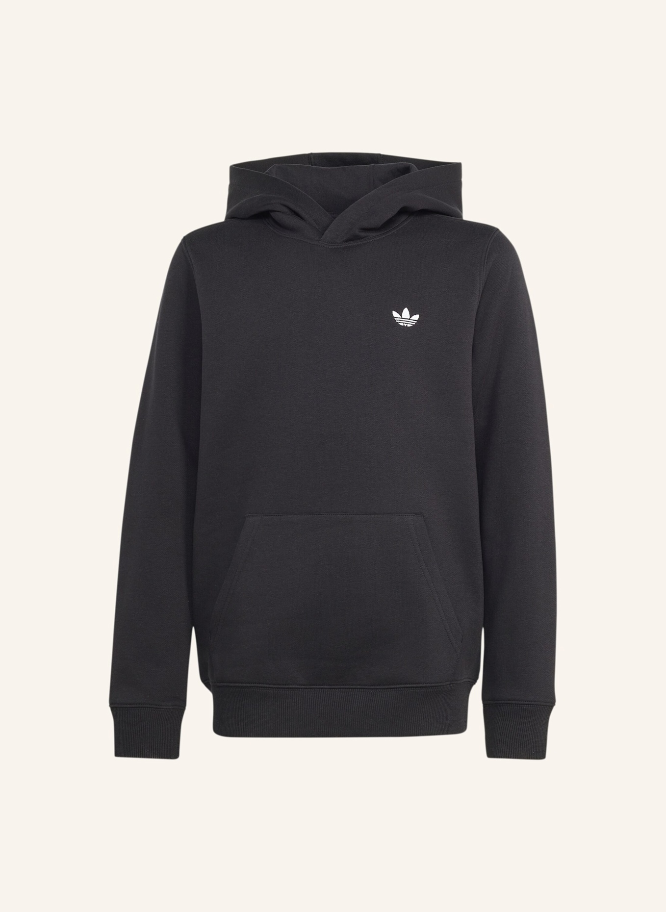 adidas Originals REGULAR FLEECE-HOODIE: SCHWARZ