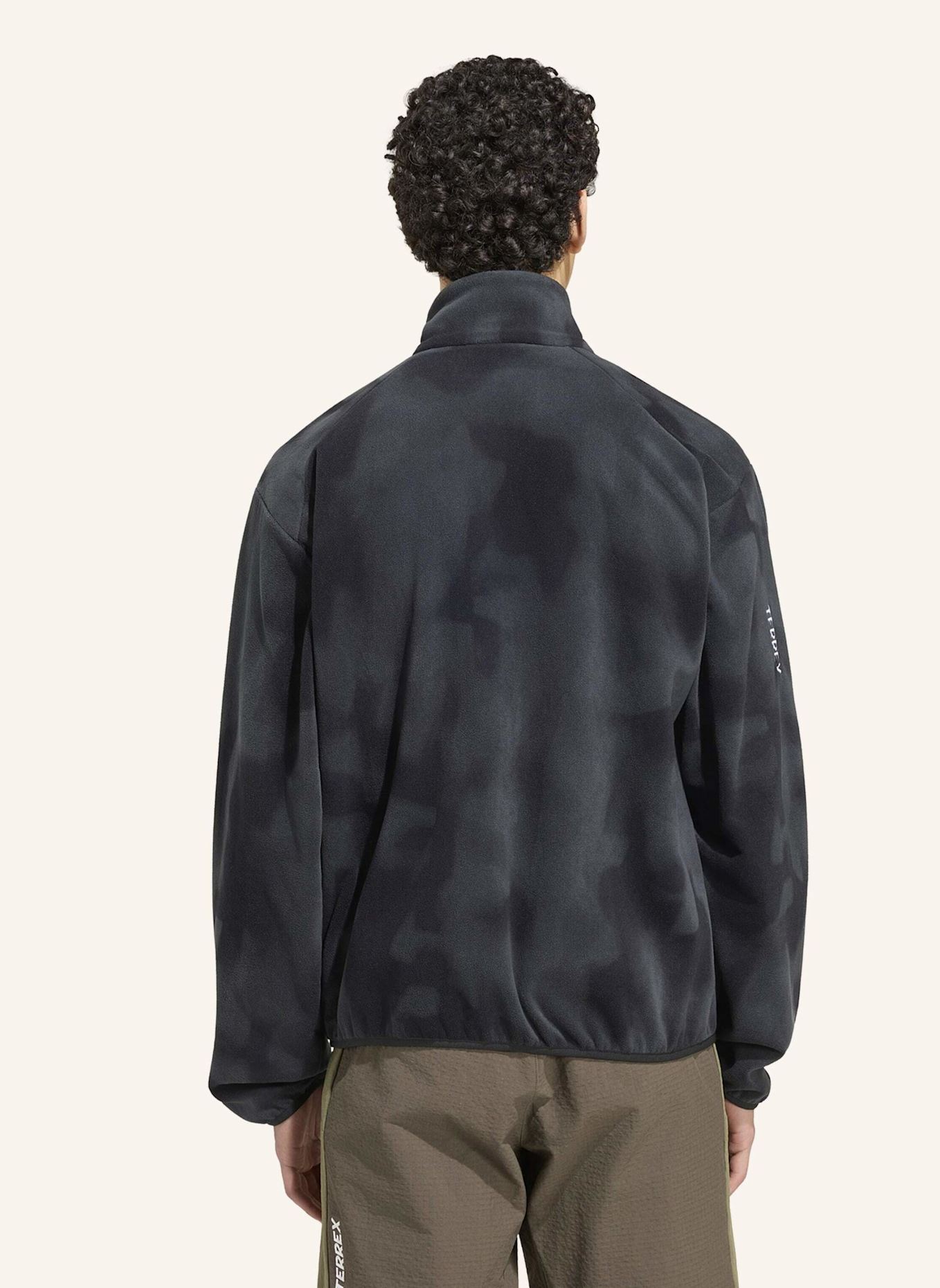 adidas TERREX TERREX MULTI CLIMAWARM FLEECEJACKE, DURCHGEHENDER REISSVERSCHLUSS: GRAU / SCHWARZ