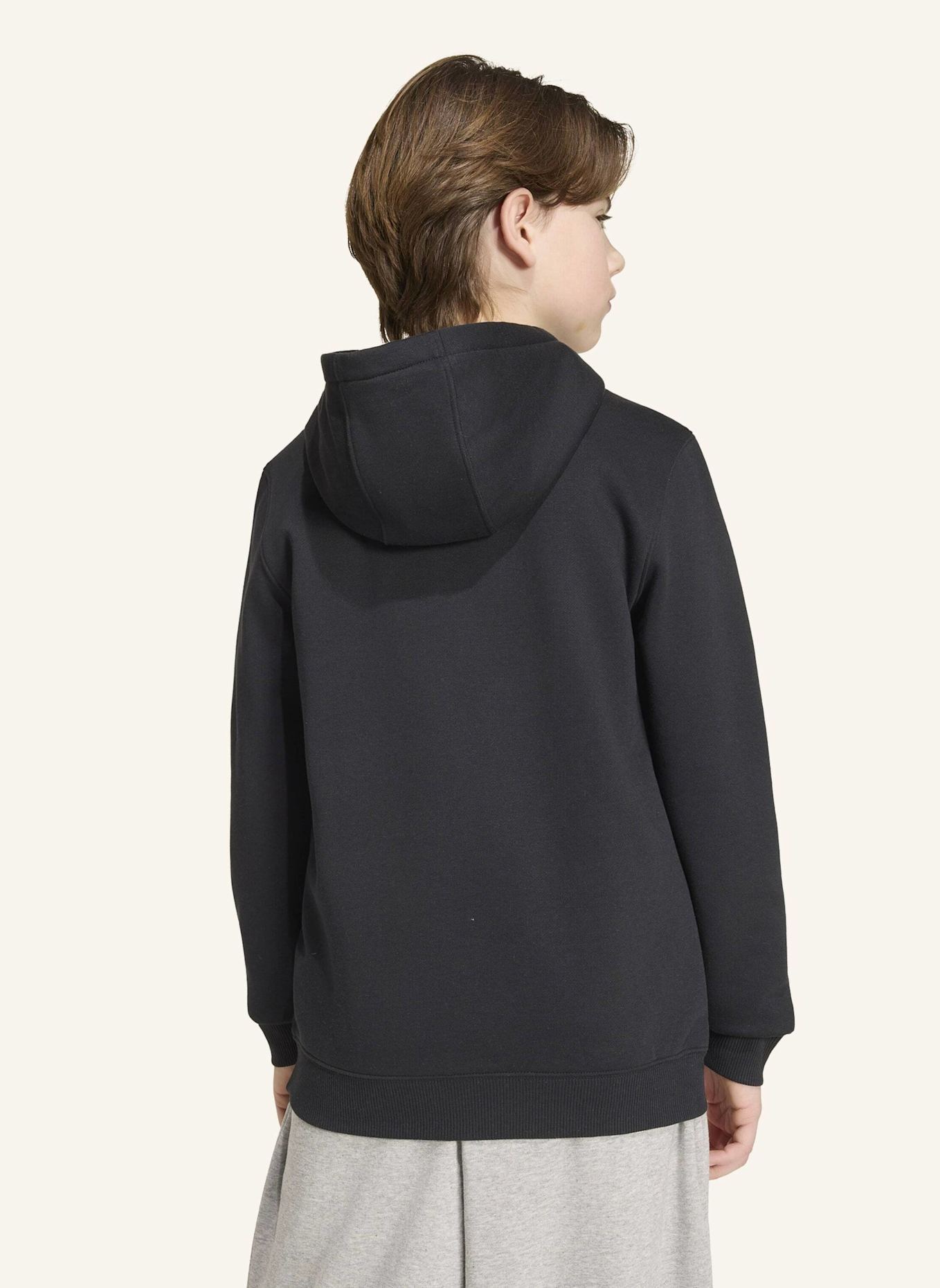 adidas Originals REGULAR FLEECE-HOODIE: SCHWARZ