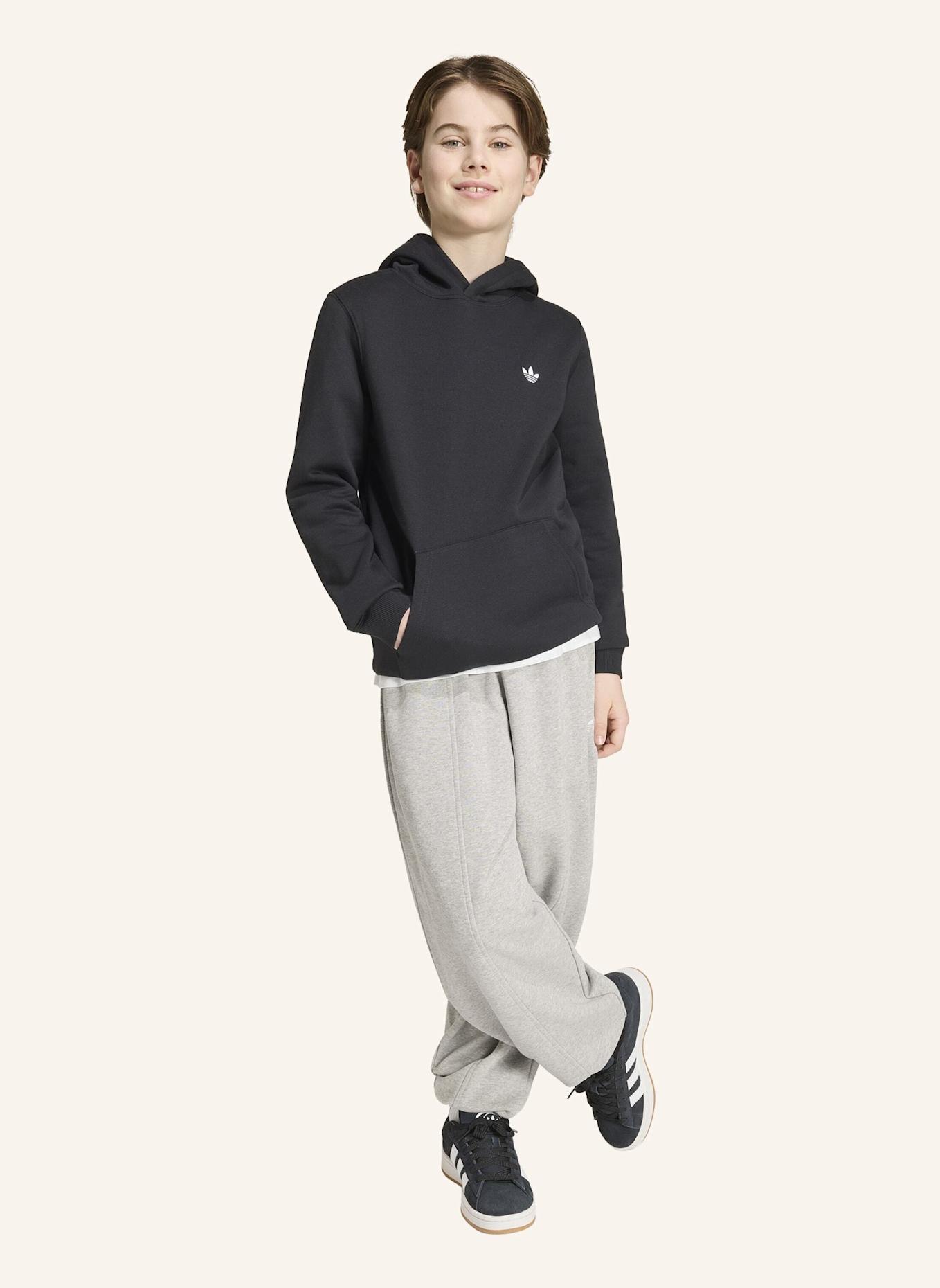 adidas Originals REGULAR FLEECE-HOODIE: SCHWARZ