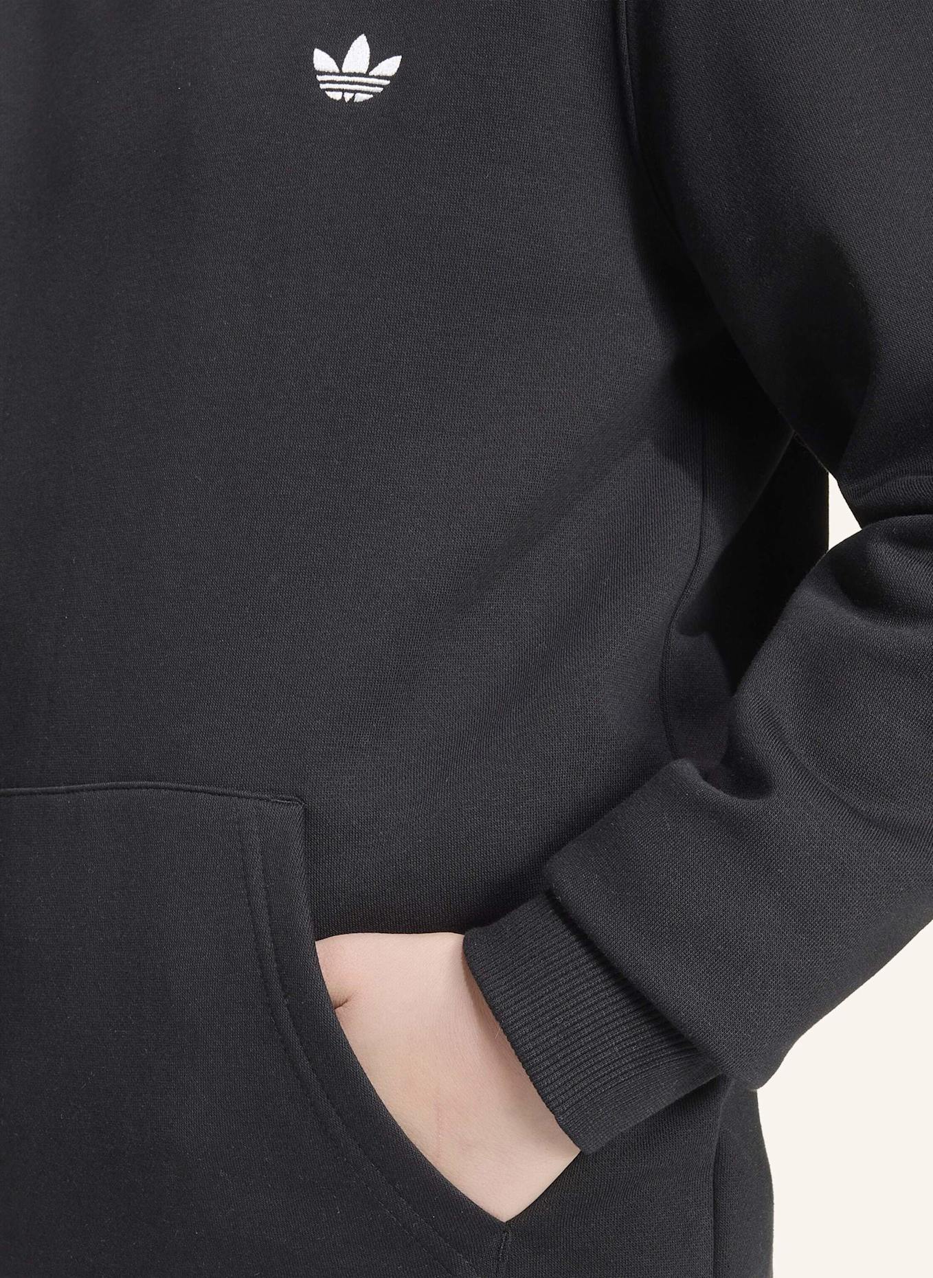 adidas Originals REGULAR FLEECE-HOODIE: SCHWARZ