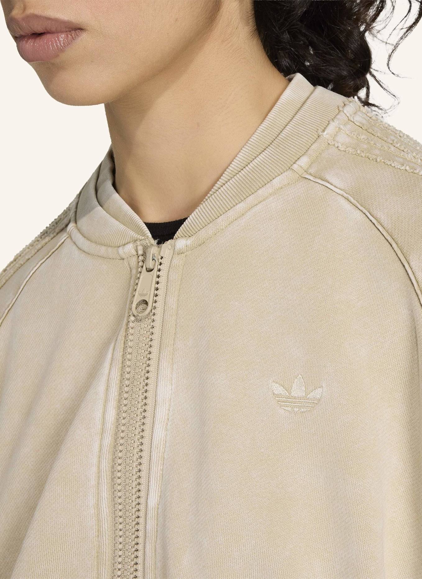 adidas Originals SST TRACK TOP, KÜRZER GESCHNITTEN, ZWEILAGIG: BEIGE