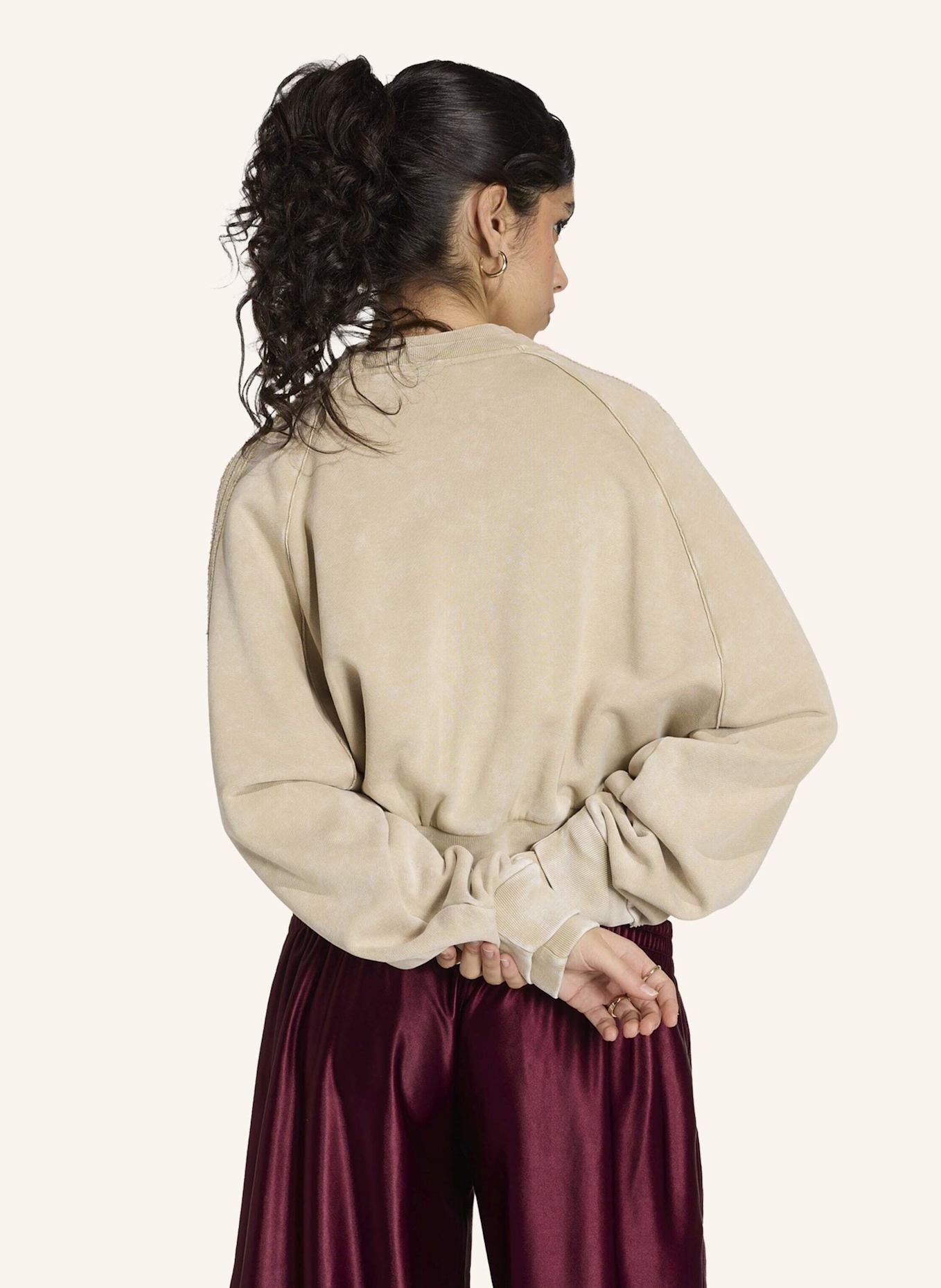 adidas Originals SST TRACK TOP, KÜRZER GESCHNITTEN, ZWEILAGIG: BEIGE
