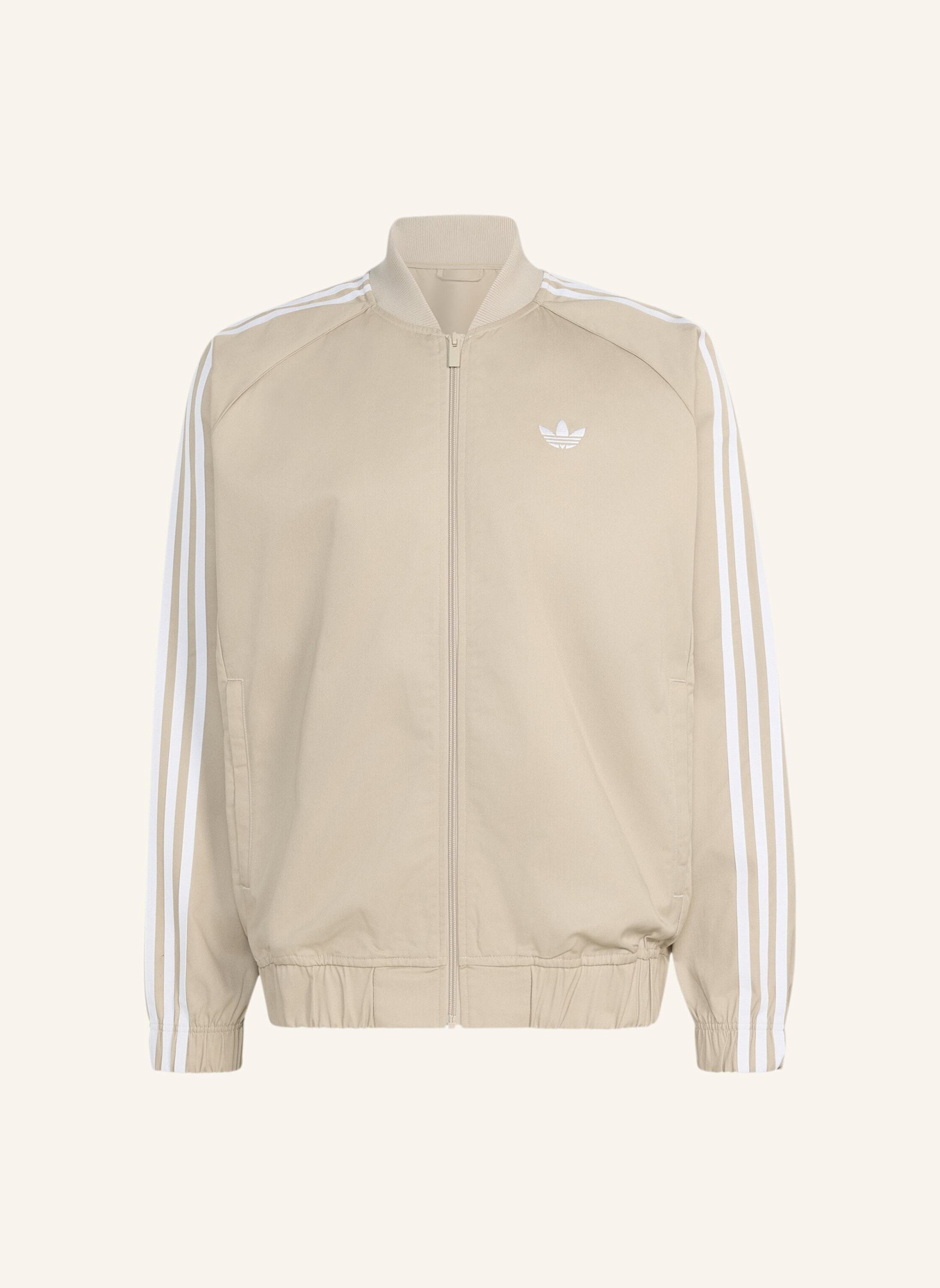 adidas Originals SST ADICOLOR CLASSICS TRACK TOP BAUMWOLLE TWILL: BEIGE