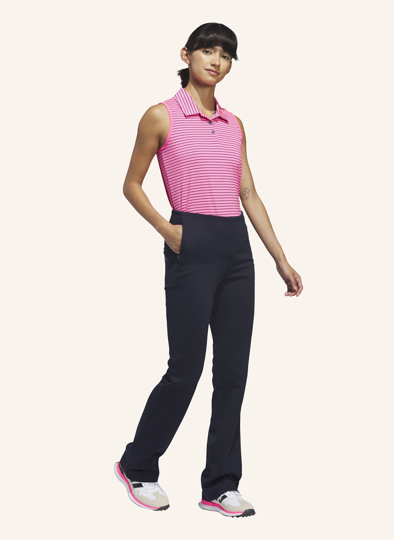 adidas ULTIMATE365 TOUR MINI FLARE HOSE: BLAU