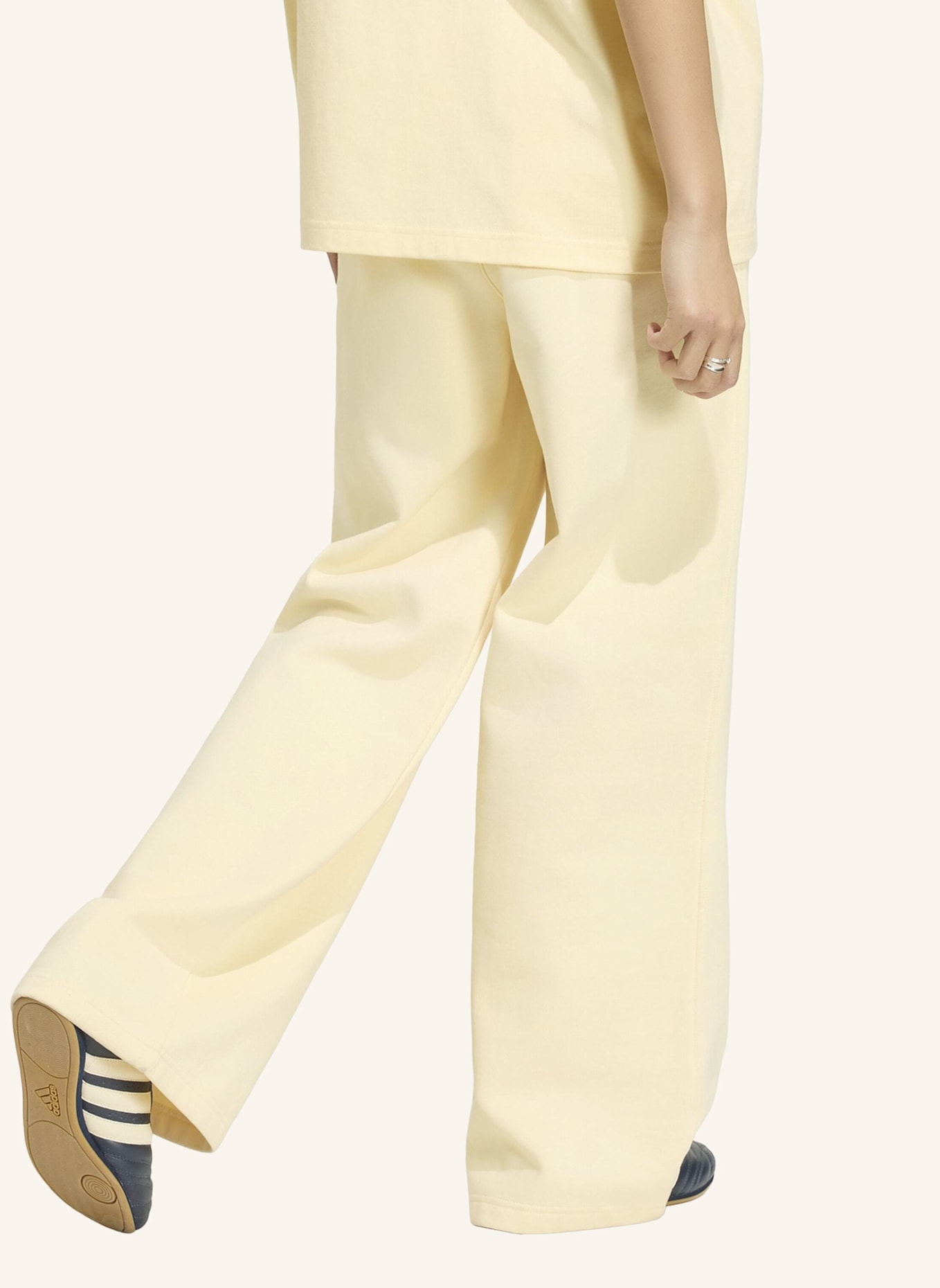 adidas Originals ESSENTIALS FLEECE-HOSE, WEITES BEIN: CREME