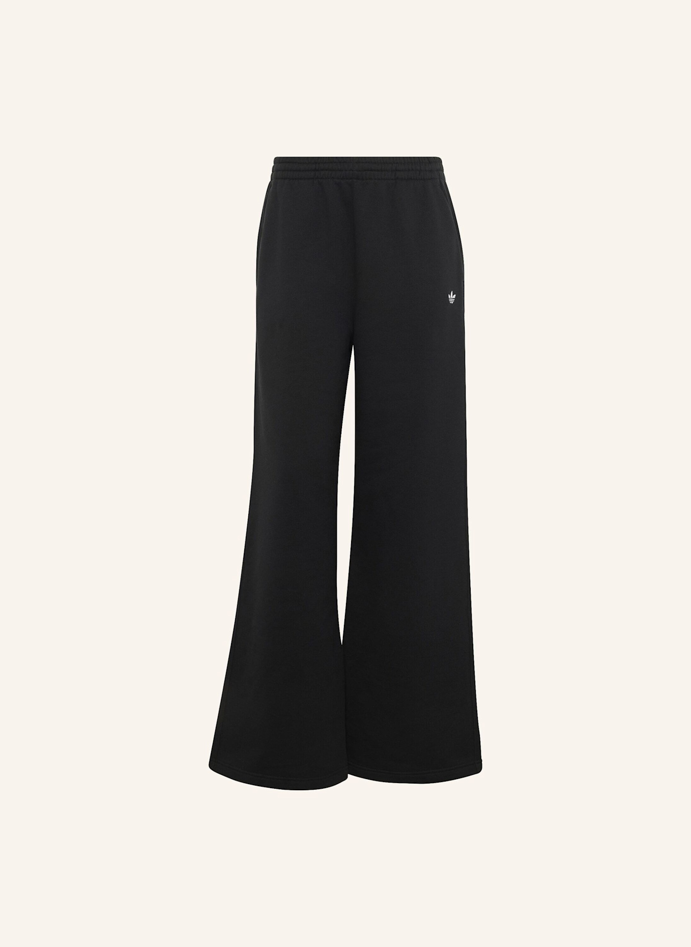 adidas Originals ESSENTIALS FLEECE-HOSE, WEITES BEIN: SCHWARZ