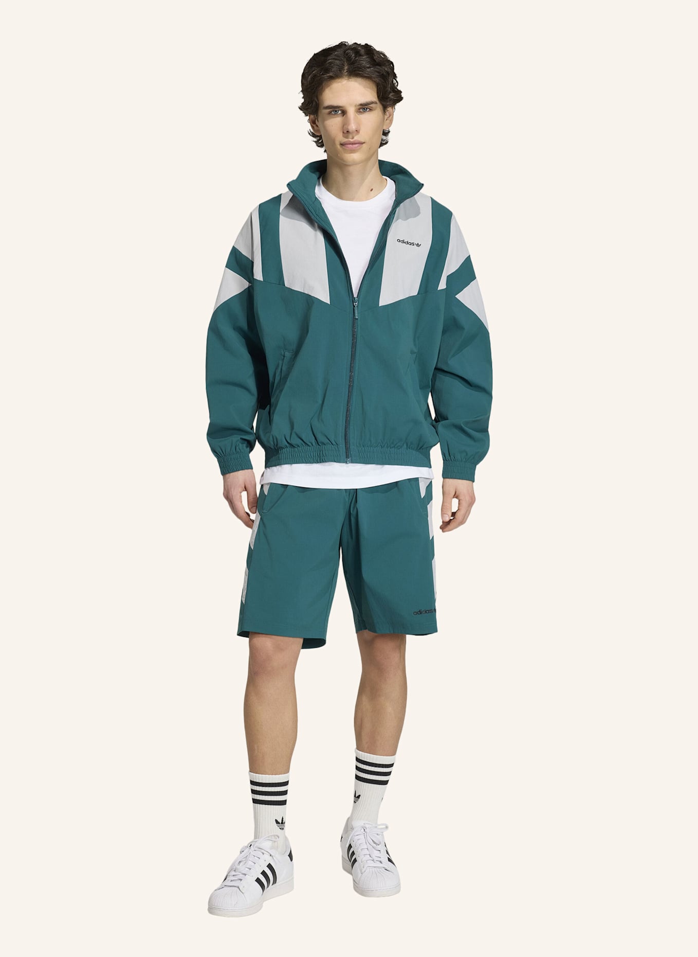 adidas Originals BLOCKED ORIGINALS JACKE: GRÜN