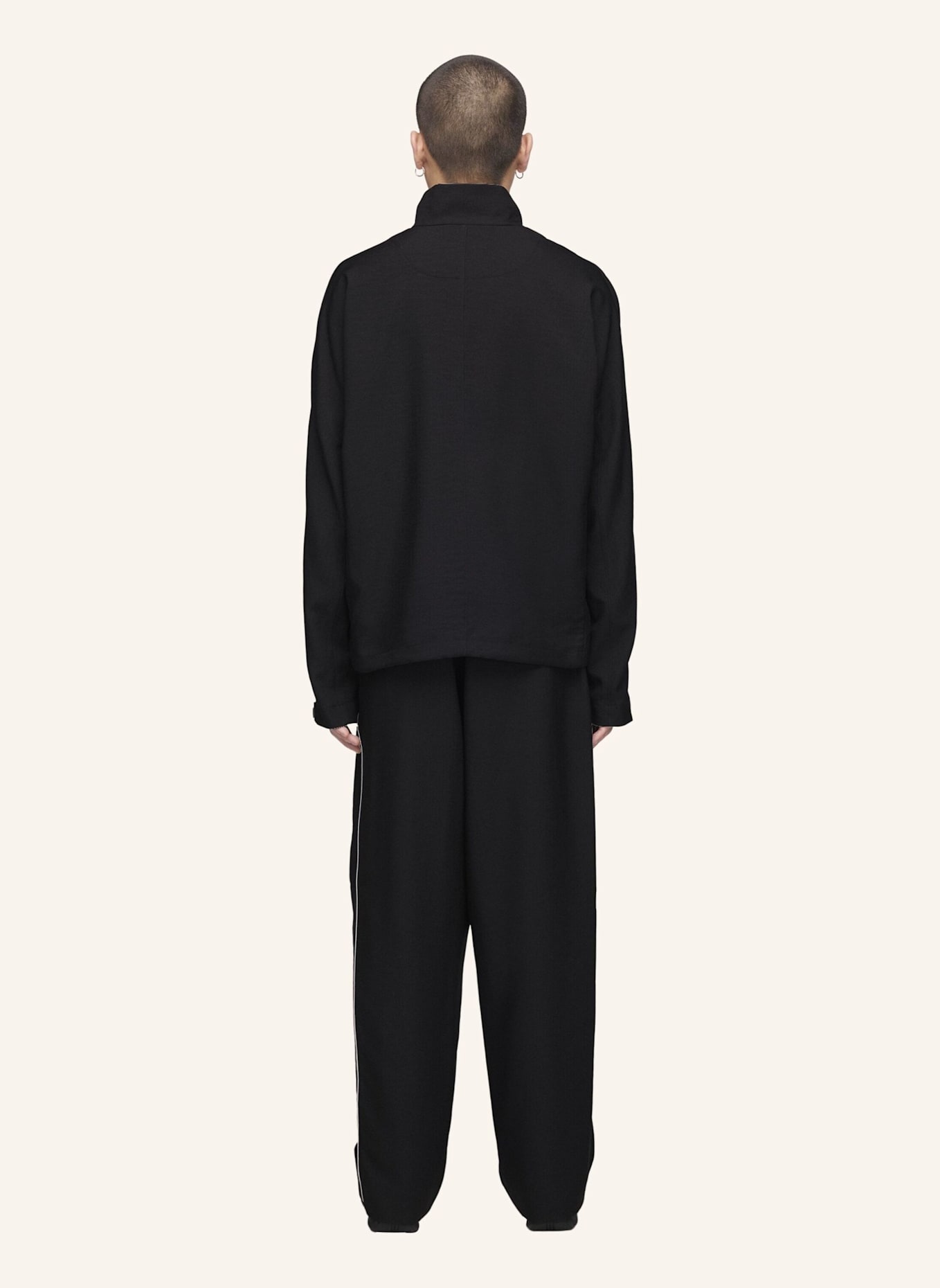 Y-3 Y-3 MERCEDES ACTION SPORTS JACKE: SCHWARZ
