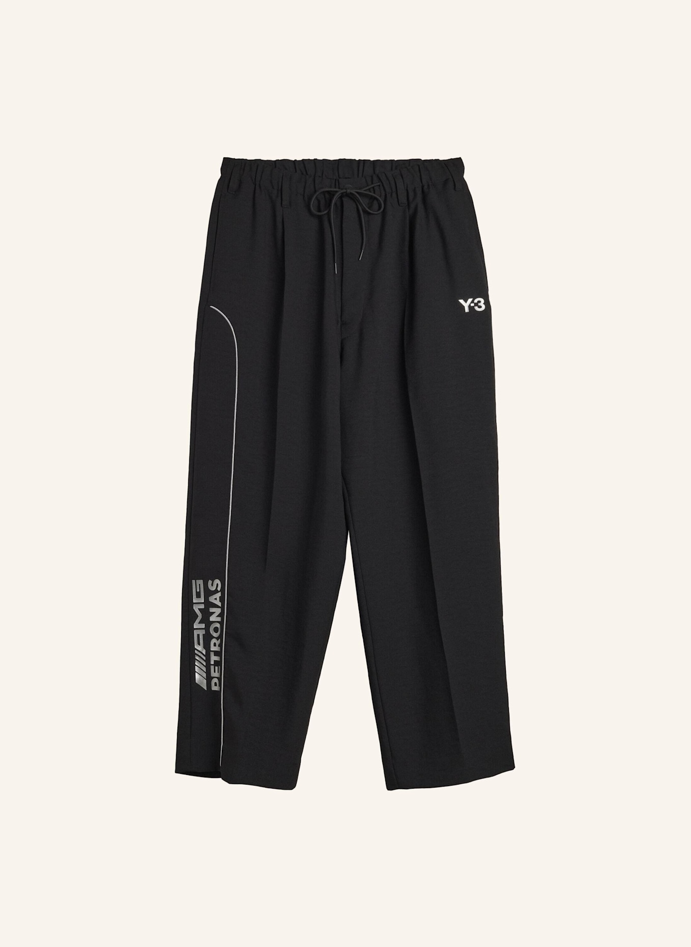 Y-3 Y-3 MERCEDES-AMG PETRONAS FORMULA 1 TEAM TRAININGSHOSE: SCHWARZ