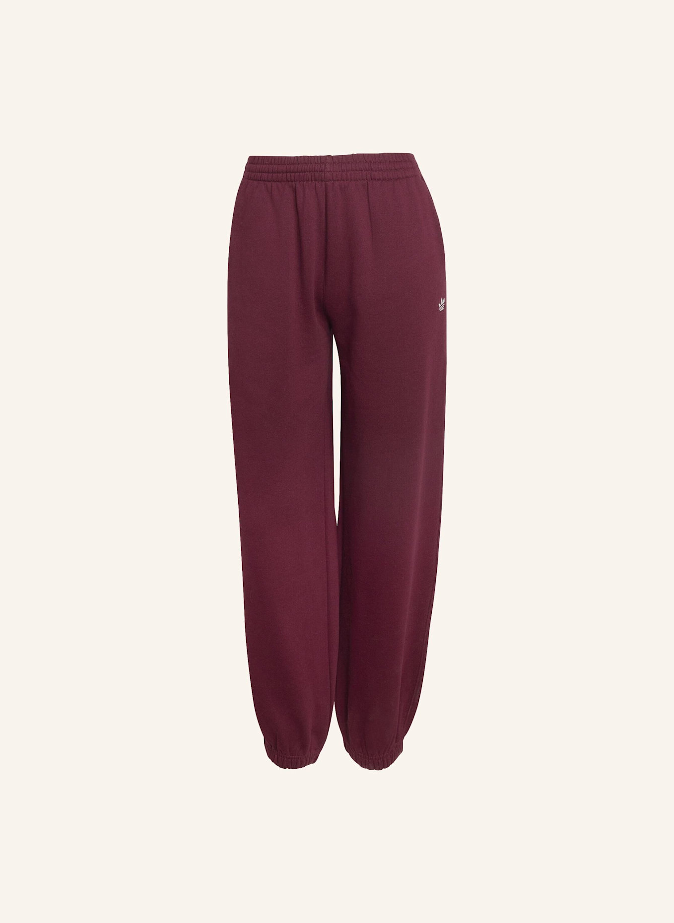 adidas Originals ESSENTIALS FLEECE-JOGGINGHOSE, LOCKERE PASSFORM: ROT