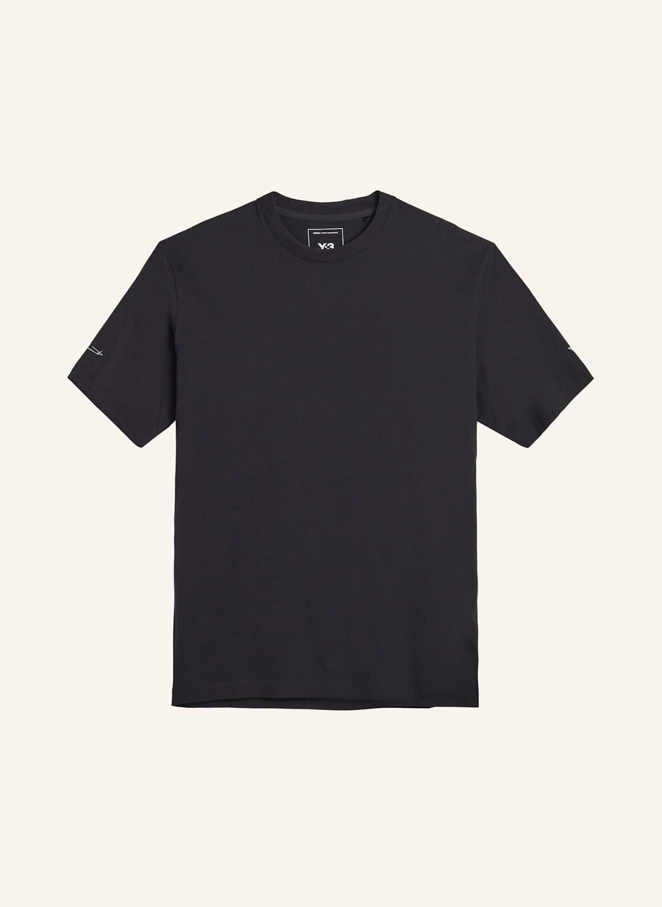 Y-3 Y-3 MERCEDES AMG PETRONAS FORMULA 1 TEAM STAR LOGO SHORT SLEEVE T-SHIRT: SCHWARZ
