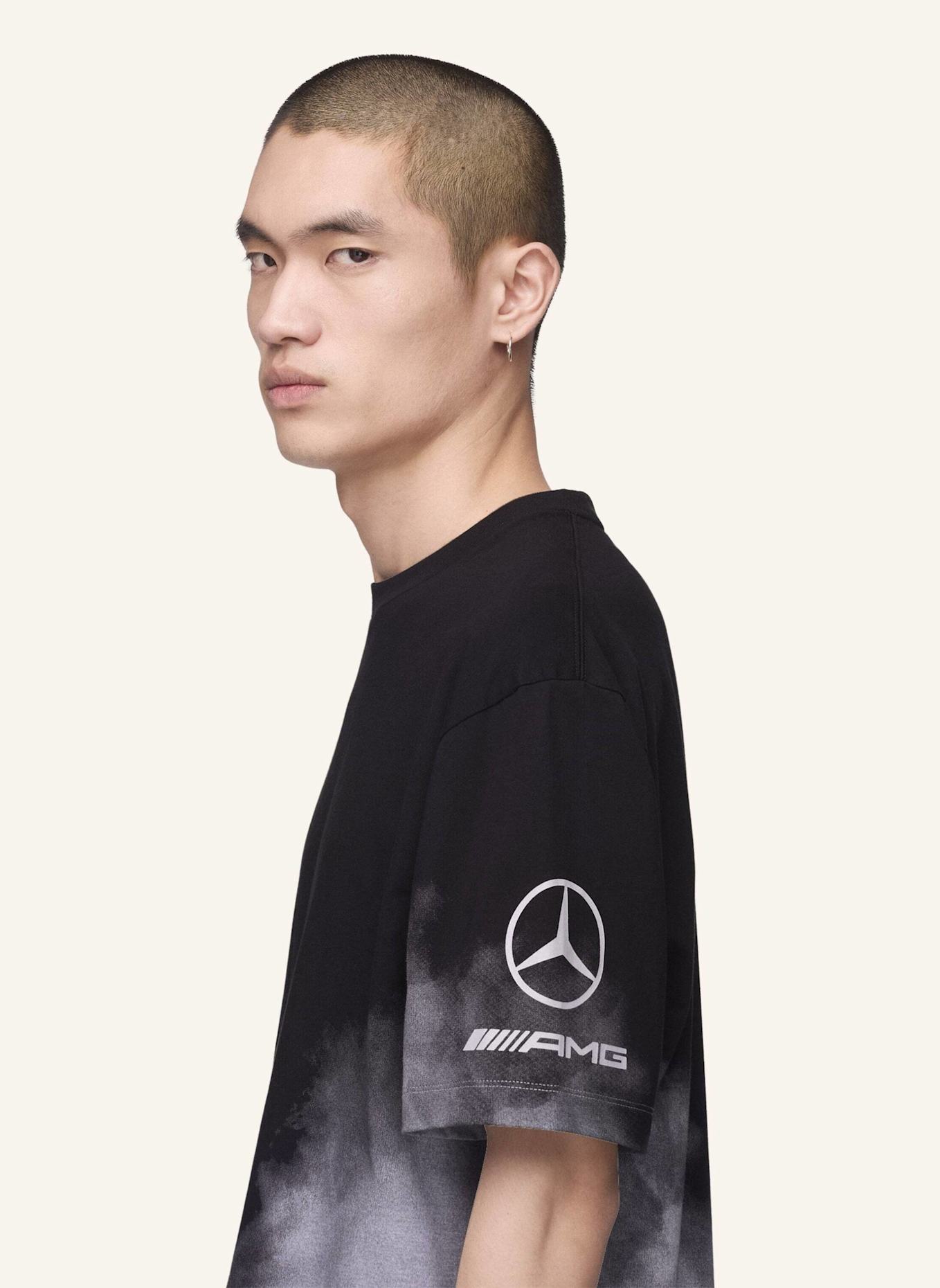 Y-3 Y-3 MERCEDES - AMG PETRONAS FORMULA 1 TEAM TOUR T-SHIRT: SCHWARZ