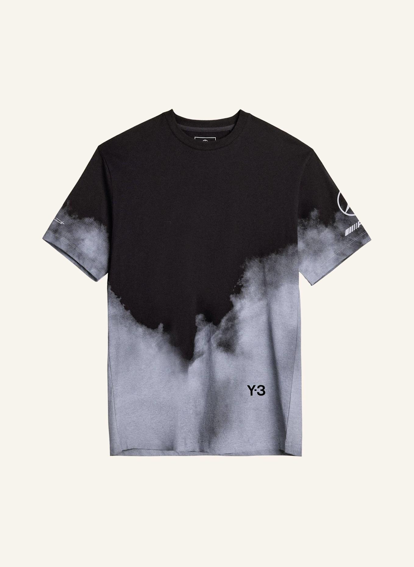Y-3 Y-3 MERCEDES - AMG PETRONAS FORMULA 1 TEAM TOUR T-SHIRT: SCHWARZ