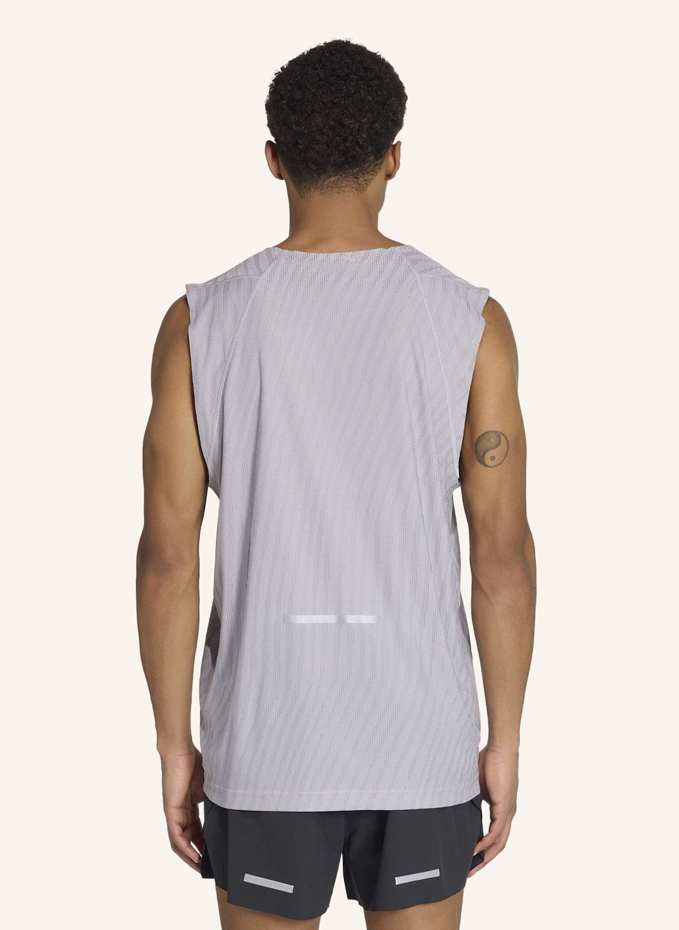 adidas ADI365 CLIMACOOL+ ENGINEERED TANKTOP: GRAU