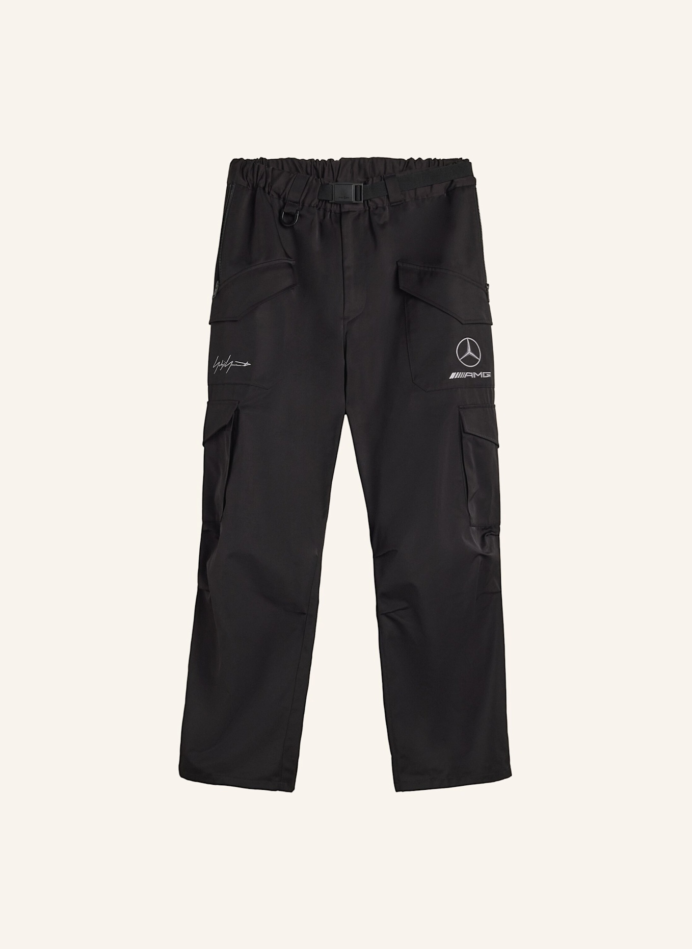 Y-3 Y-3 MERCEDES CARGO HOSE: SCHWARZ