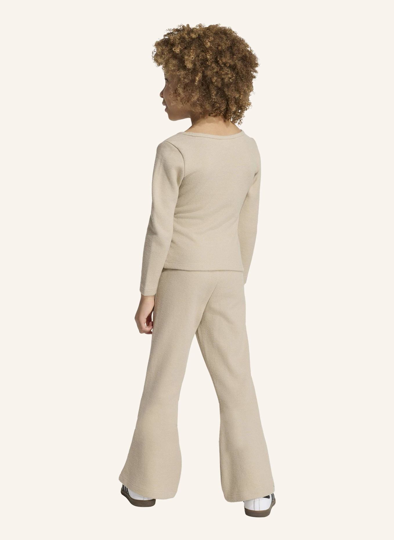 adidas Originals WINTERIZED SET RIPPSTRICK LONGSLEEVE LEGGINGS: BEIGE