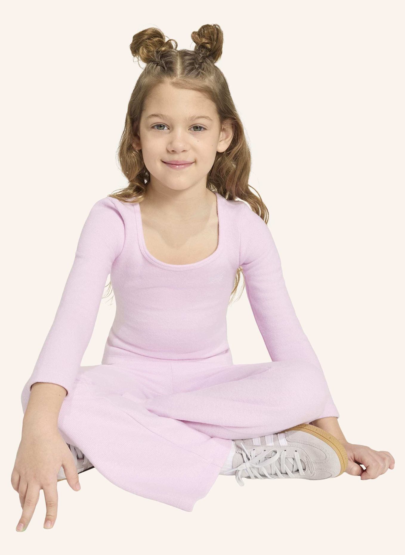 adidas Originals WINTERIZED SET RIPPSTRICK LONGSLEEVE LEGGINGS: ROSA