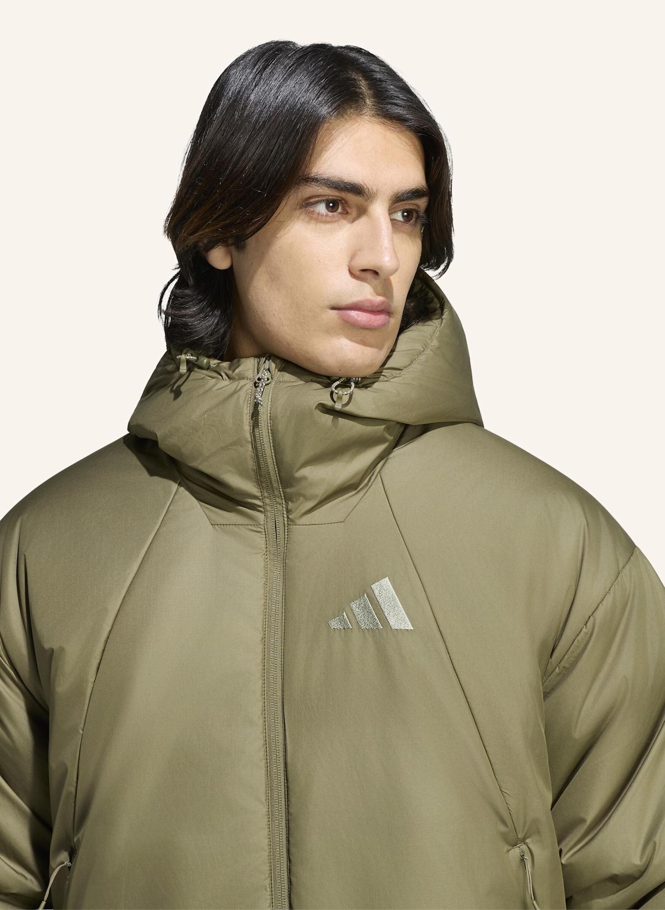 adidas TERREX TERREX MULTI PRIMALOFT JACKE, KAPUZE, ISOLIEREND: GRÜN