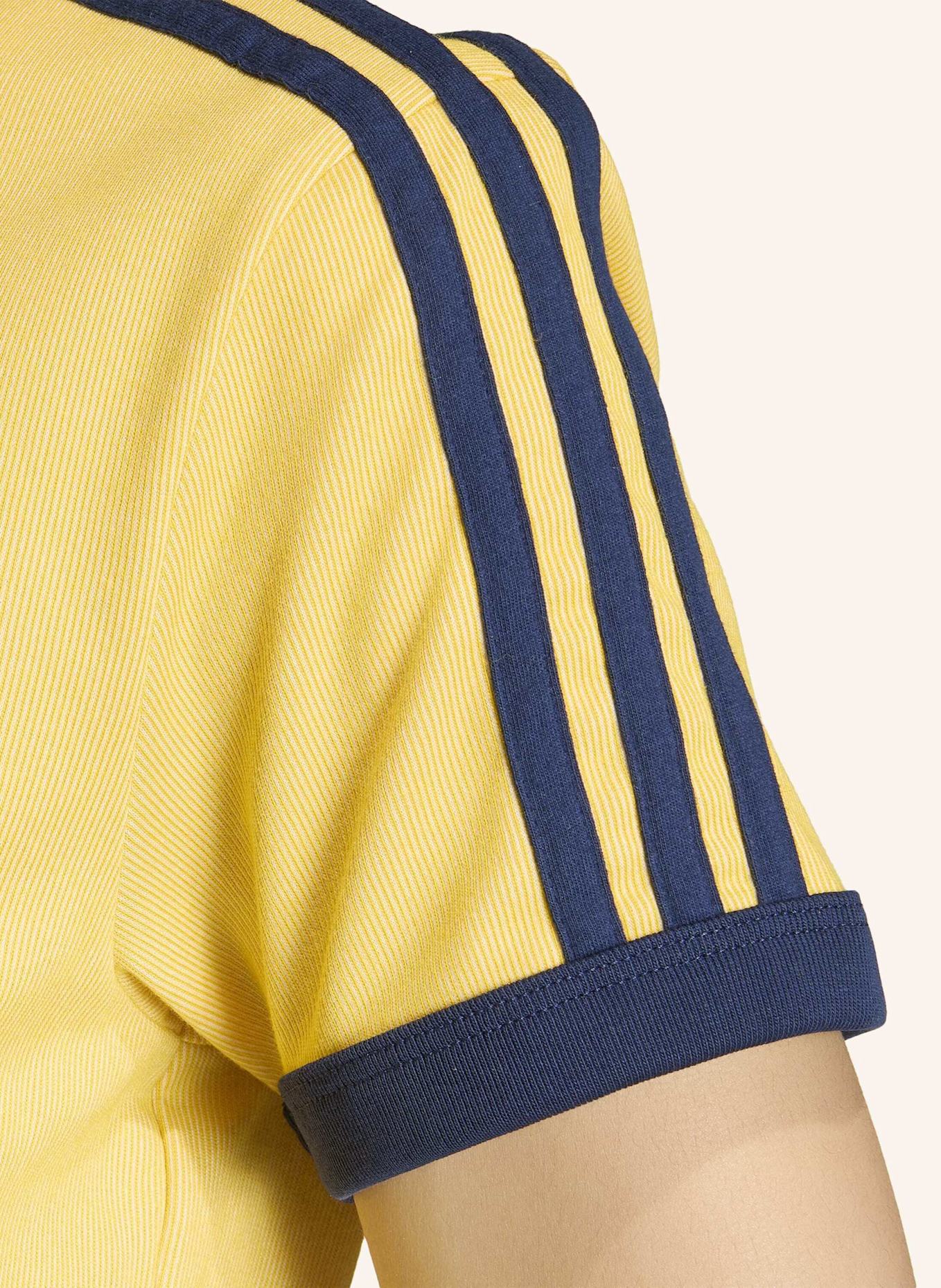 adidas Originals HEATHER 3-STREIFEN CALI T-SHIRT: BLAU