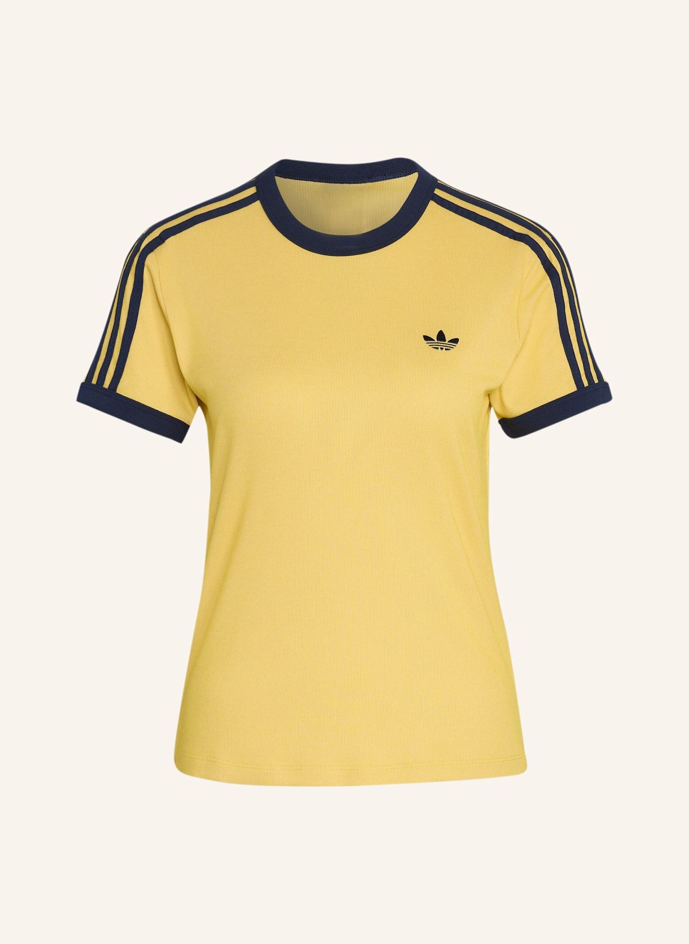 adidas Originals HEATHER 3-STREIFEN CALI T-SHIRT: BLAU
