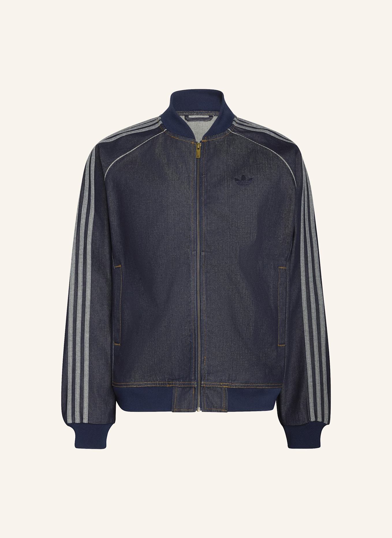 adidas Originals SST ADICOLOR DENIM TRACK TOP: BLAU