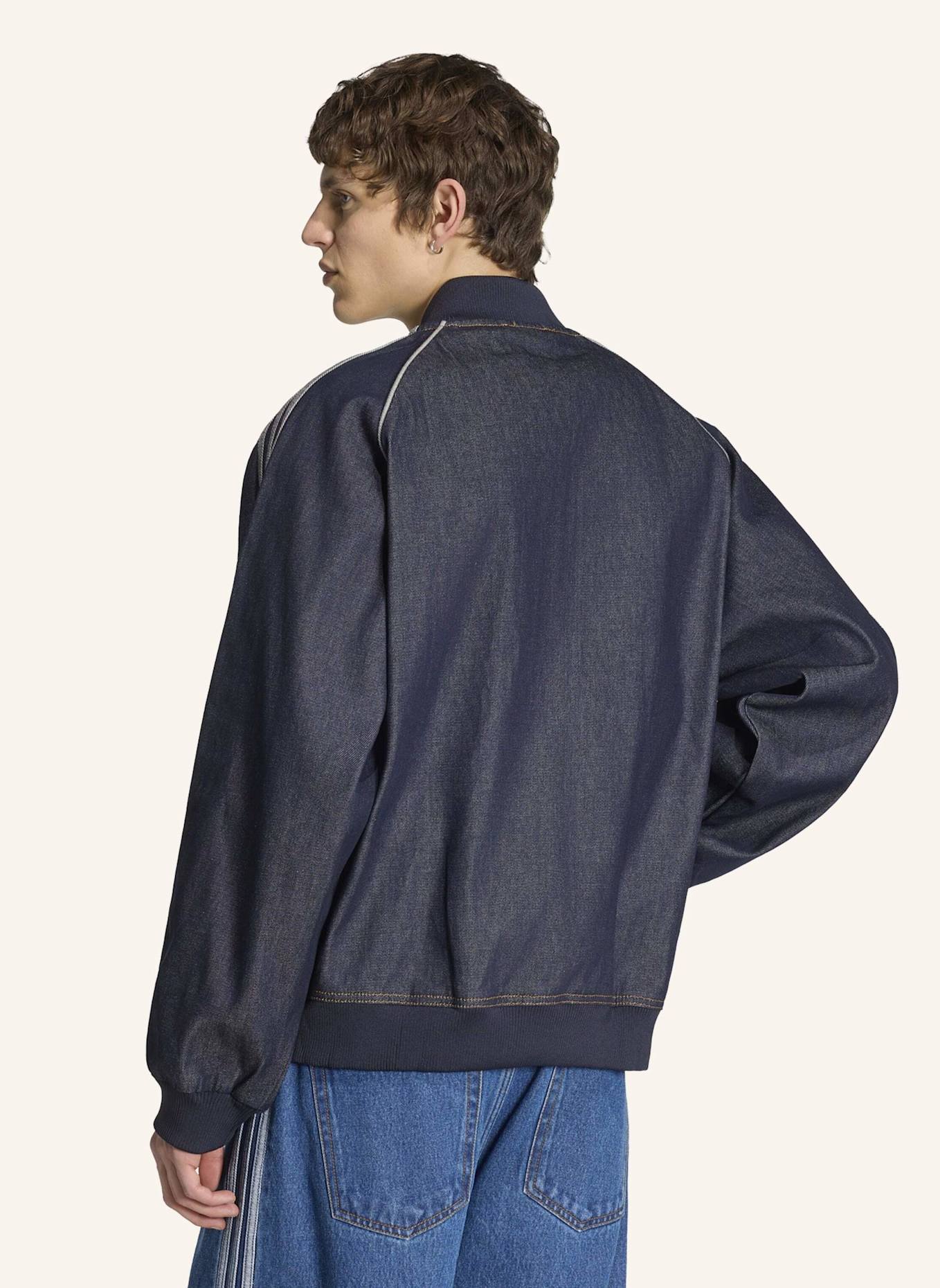 adidas Originals SST ADICOLOR DENIM TRACK TOP: BLAU