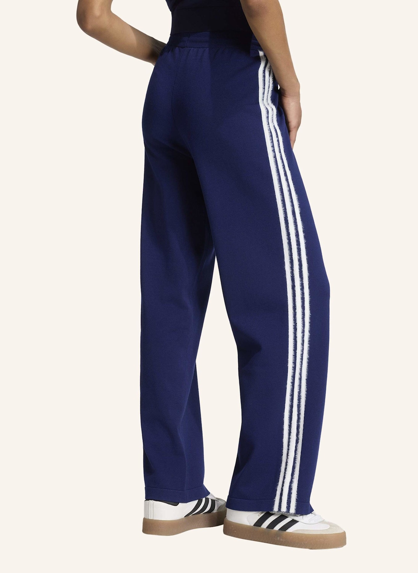 adidas Originals FIREBIRD TRAININGSHOSE STRICK: BLAU/ WEISS
