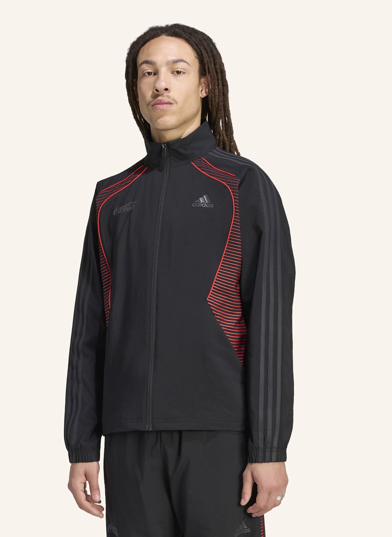 adidas Originals ADIDAS X COCA-COLA TEAMGEIST 26 ORIGINALS JACKE: SCHWARZ