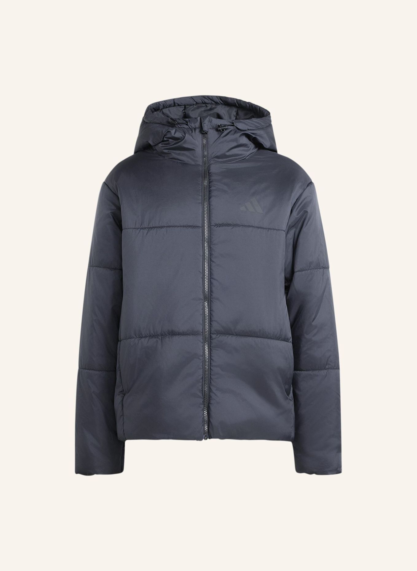 adidas ESSENTIALS HIGHLOFT PUFFER JACKE, ISOLIERT: SCHWARZ