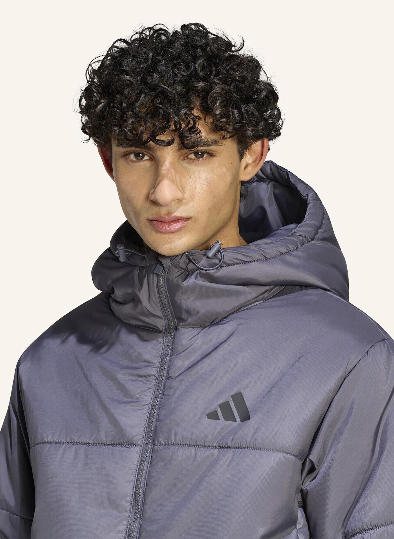 adidas ESSENTIALS HIGHLOFT PUFFER JACKE, ISOLIERT: LILA