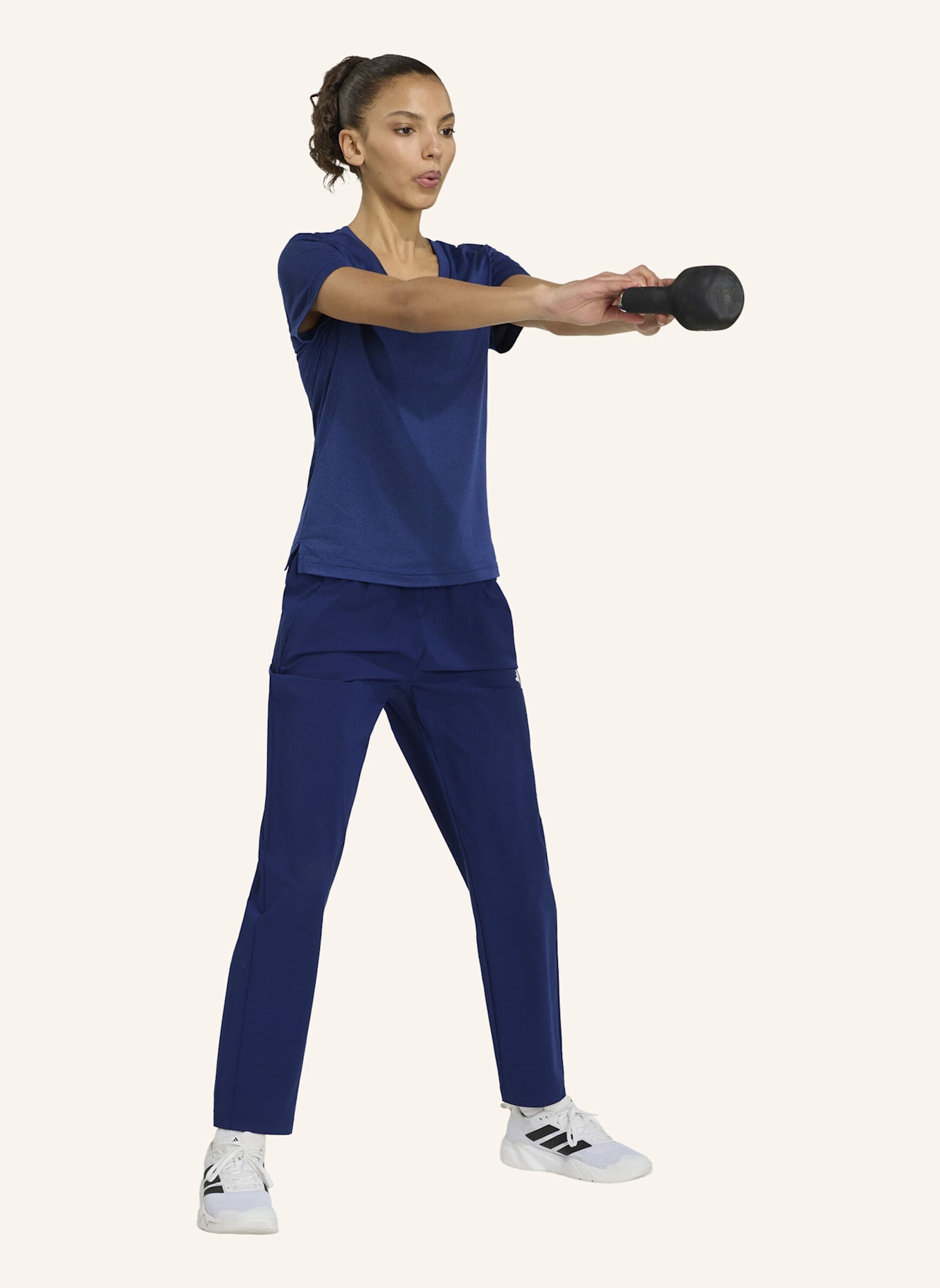 adidas Trainingshose WORKOUT ESSENTIALS: BLAU