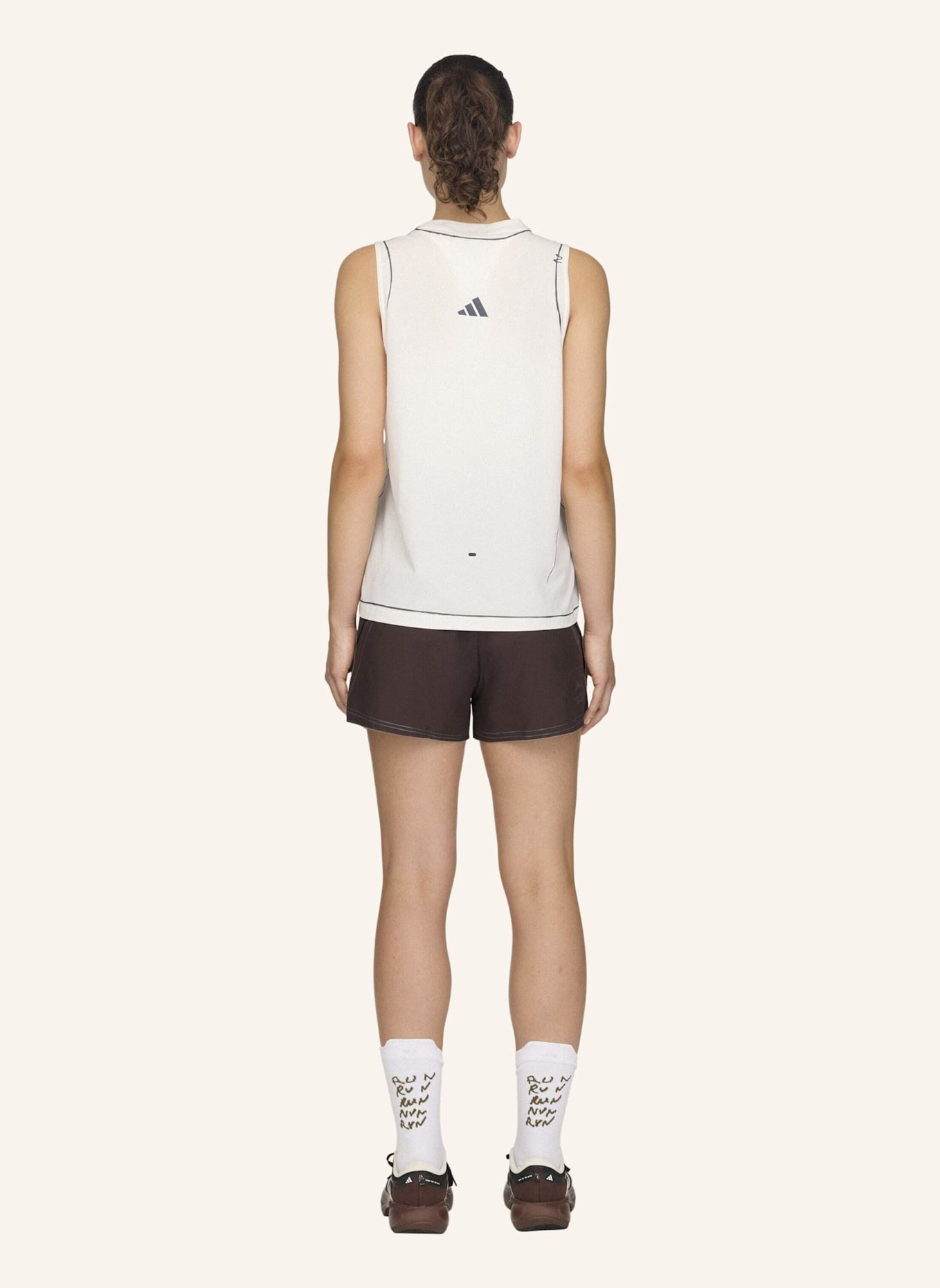 adidas ADI365 SFTM RUNNING TANKTOP: WEISS