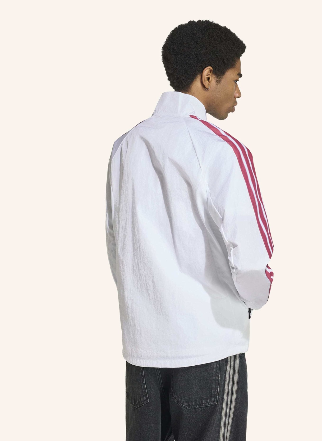 adidas REAL MADRID ANTHEM HEIMJACKE: WEISS