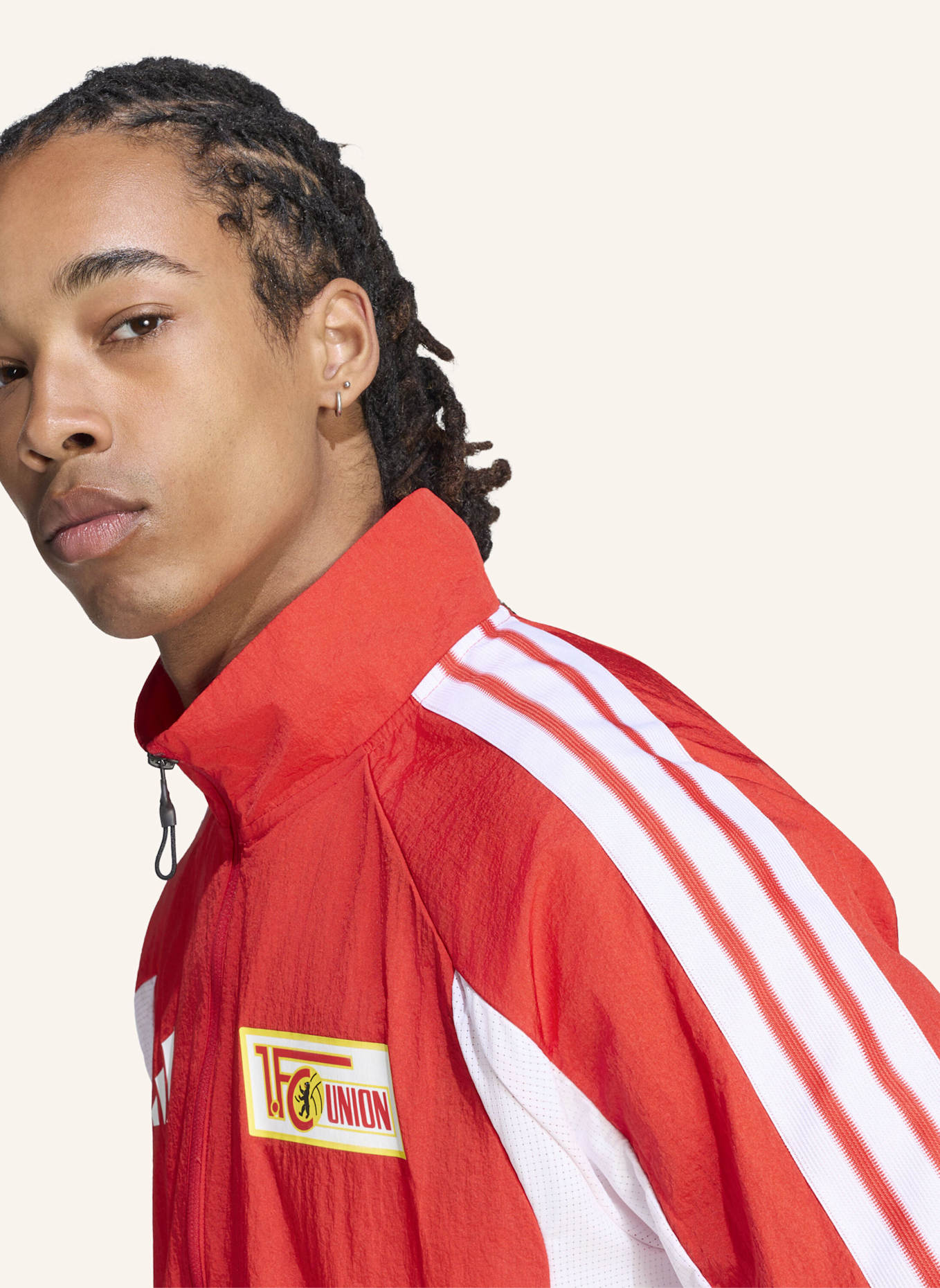 adidas UNION BERLIN ANTHEM HEIMJACKE: ROT