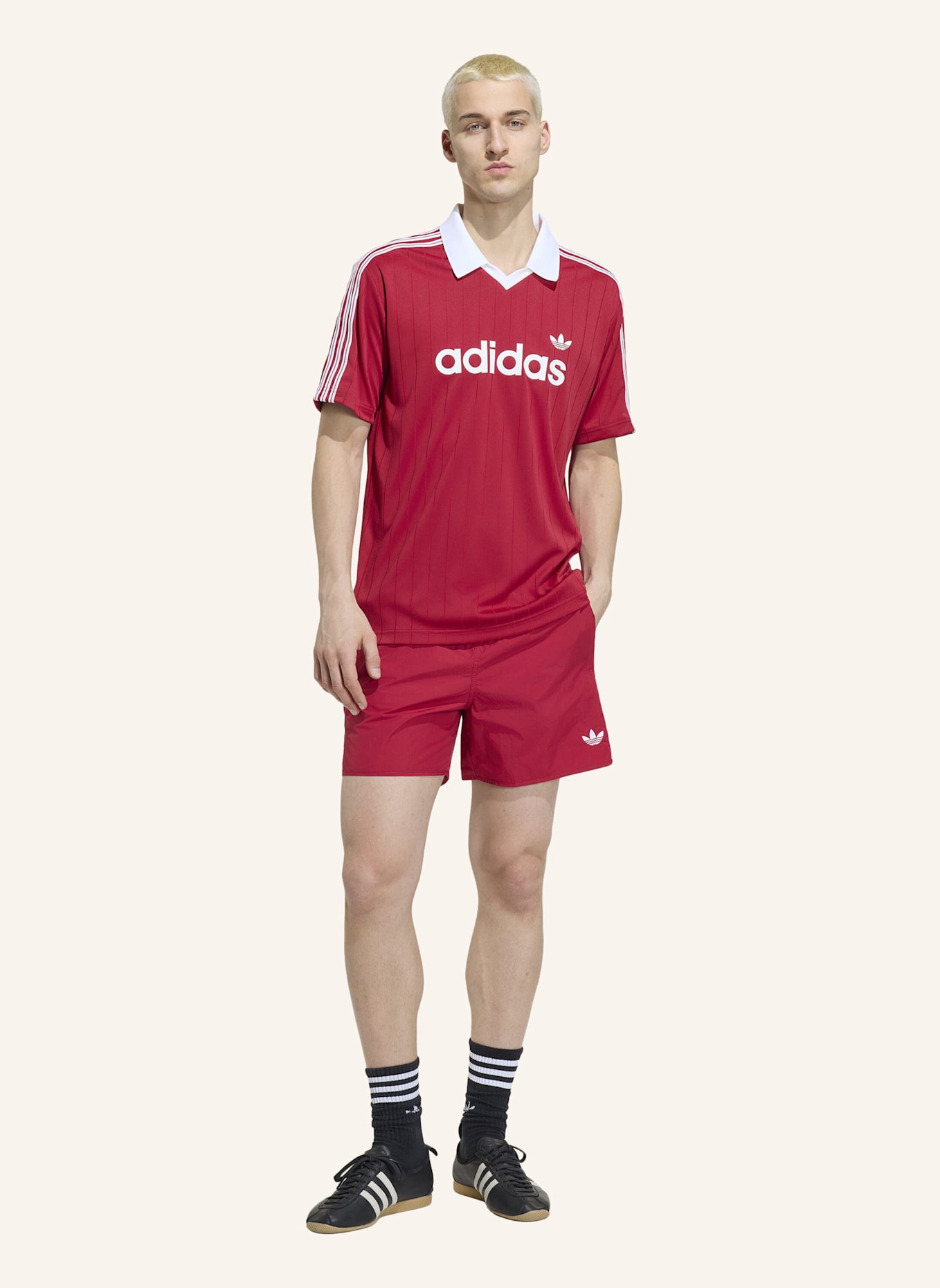 adidas Originals LEICHTES SPORT-TRIKOT: WEISS