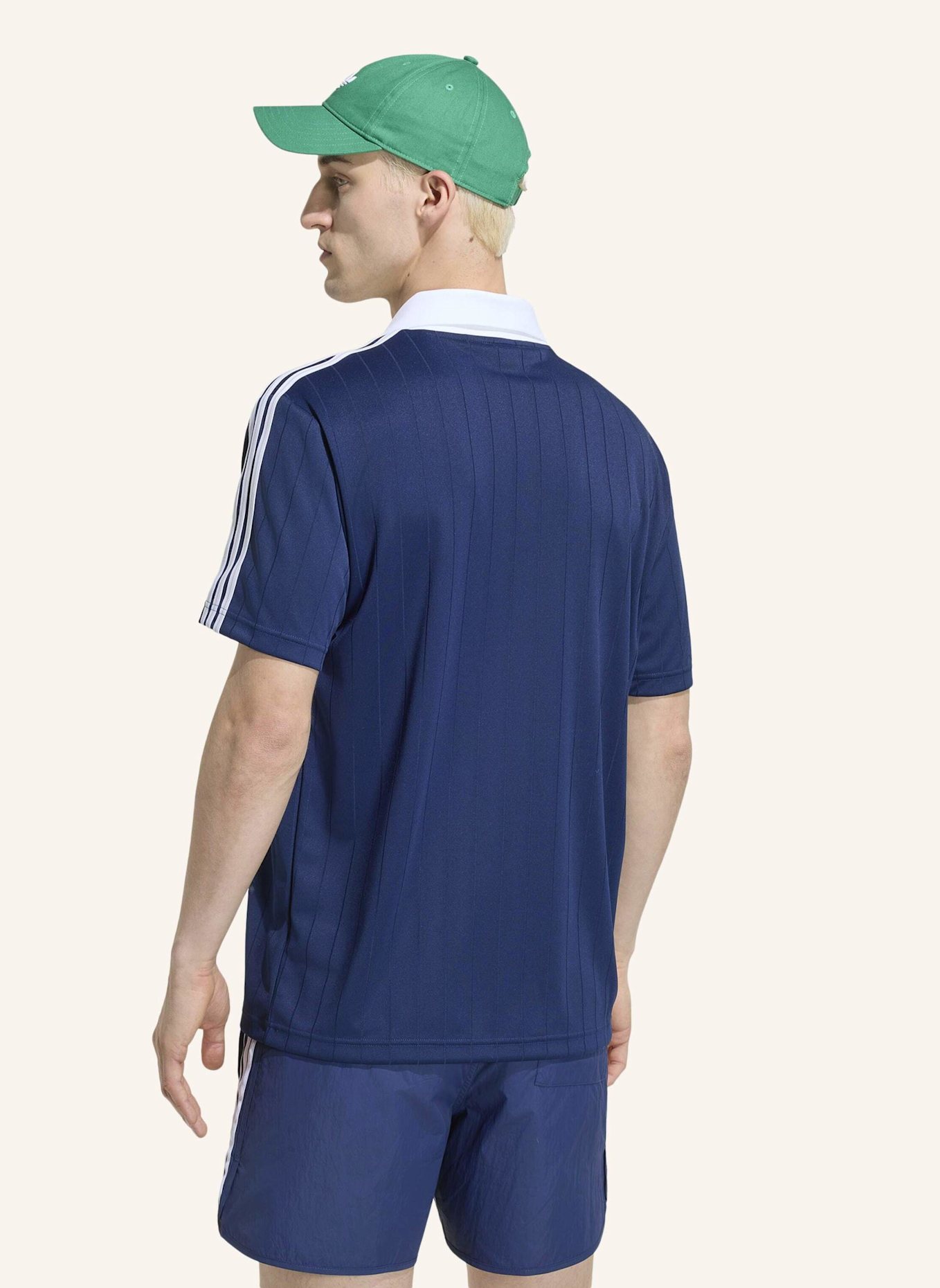 adidas Originals LEICHTES SPORT-TRIKOT: BLAU/ WEISS