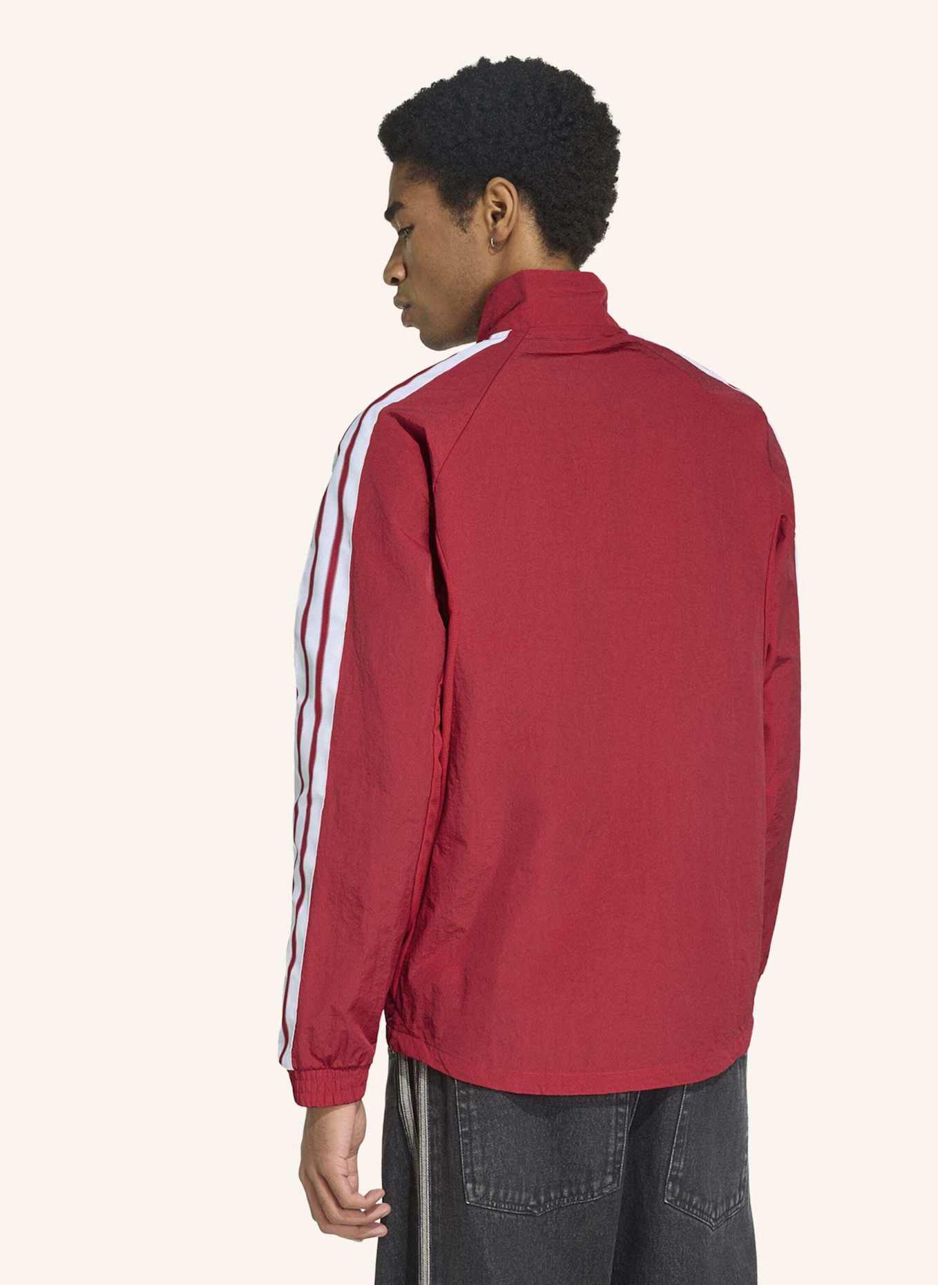 adidas MANCHESTER UNITED ANTHEM HEIMJACKE: ROT