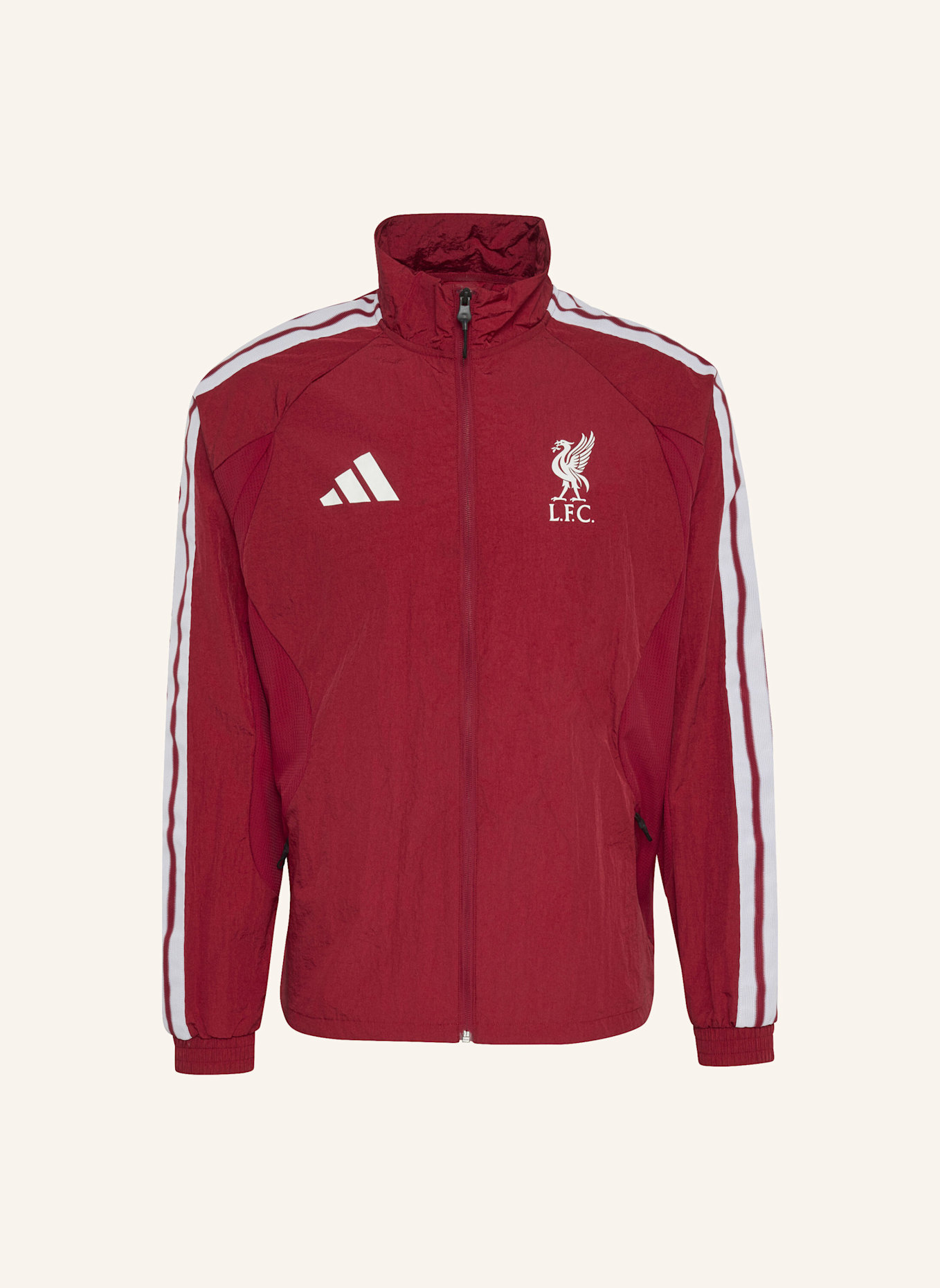 adidas FC LIVERPOOL ANTHEM HEIMJACKE: ROT