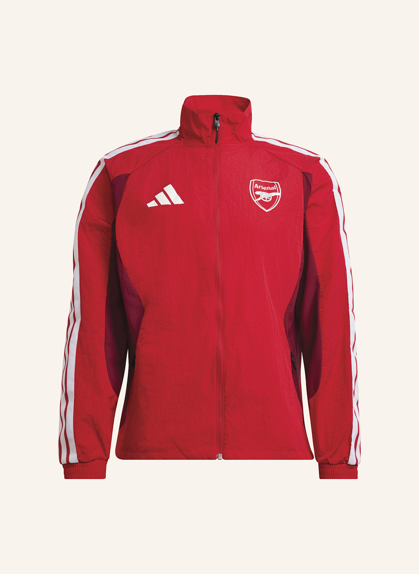 adidas FC ARSENAL ANTHEM HEIMJACKE: ROT