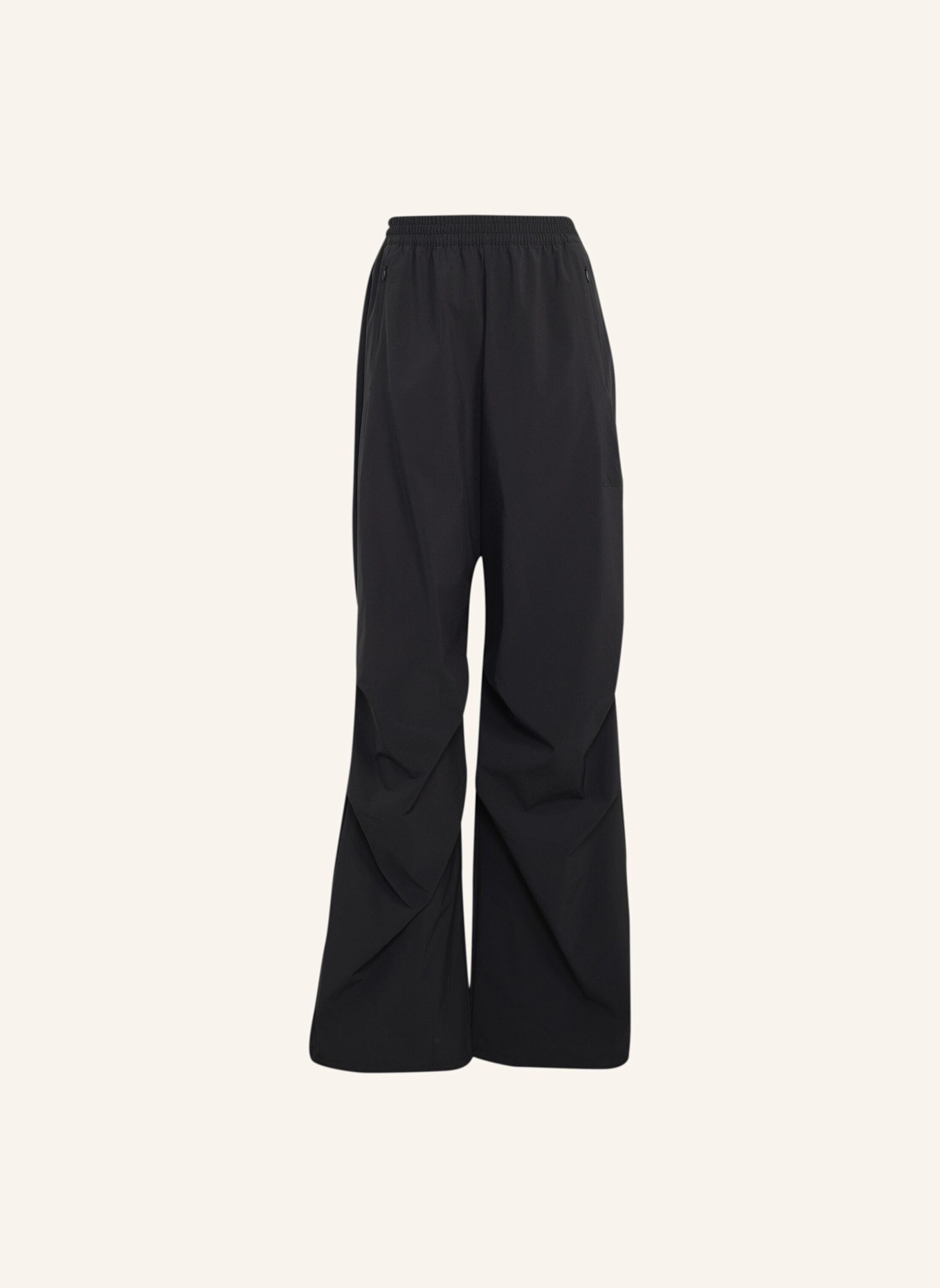 adidas CITY TECH GEWEBTE FALLSCHIRMHOSE: SCHWARZ
