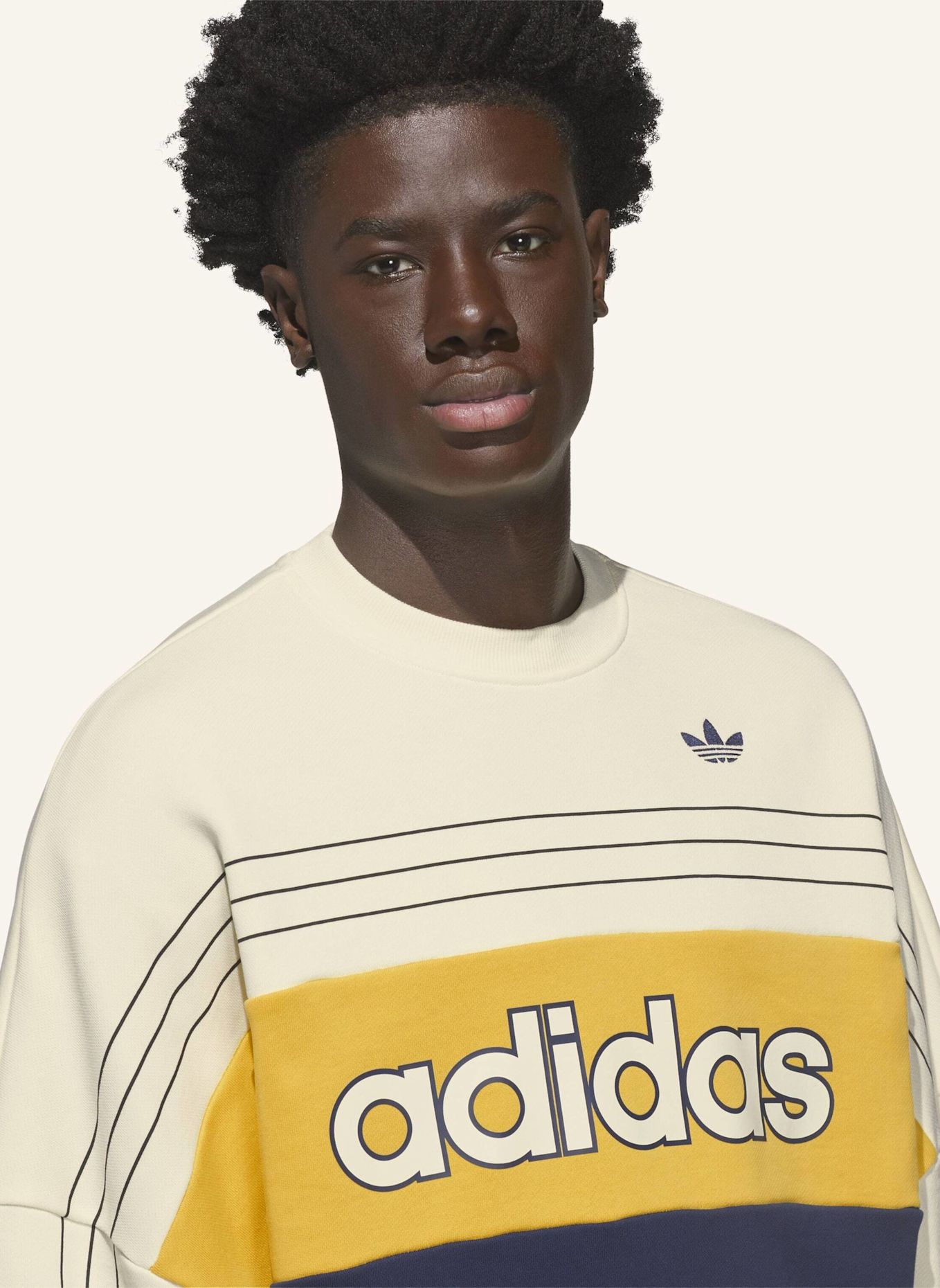 adidas Originals ORIGINALS VARSITY SWEATSHIRT: WEISS