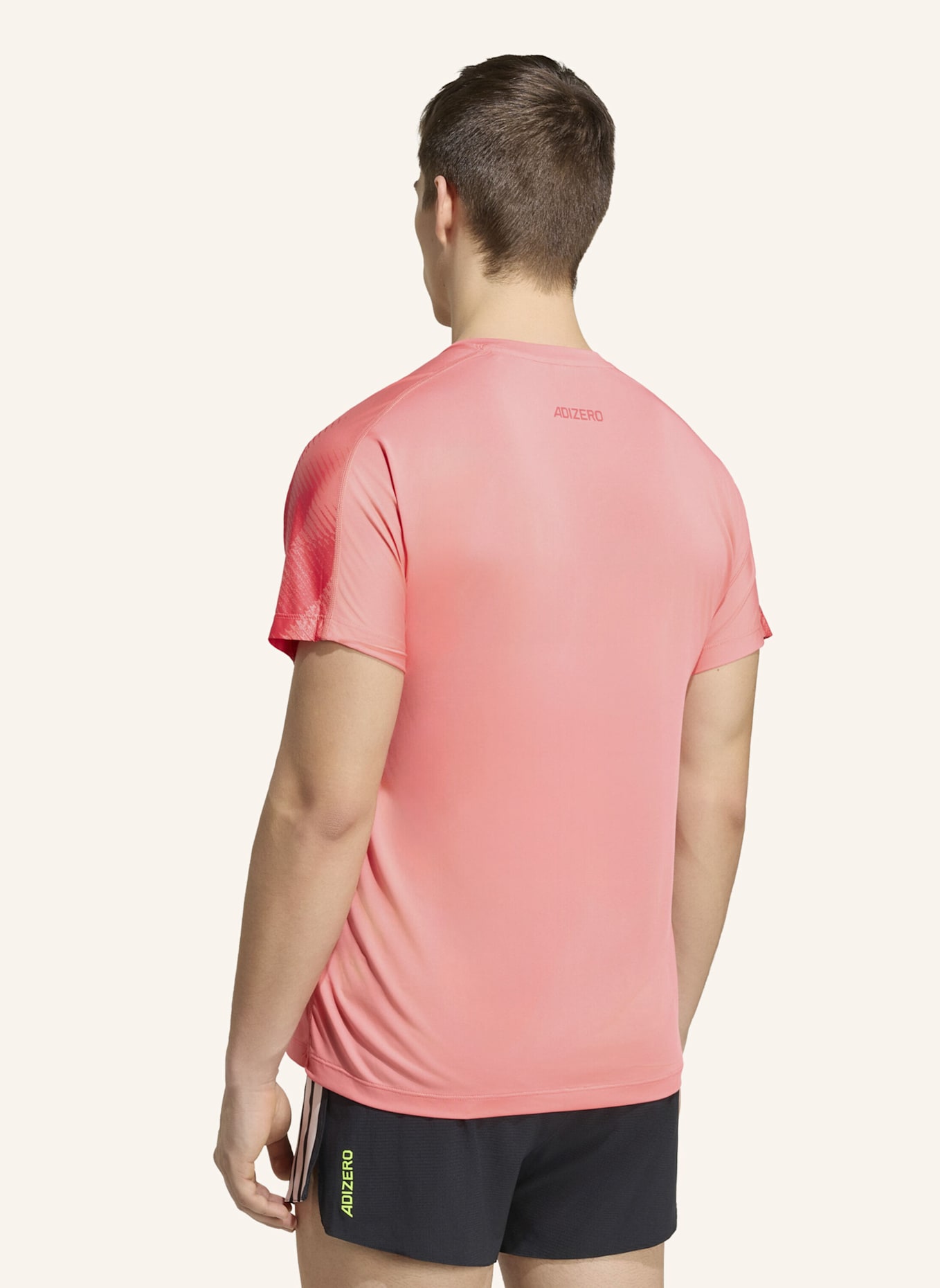 adidas ADIZERO ASPYRE UNITEFIT LAUFSHIRT: ROT/ ROSA