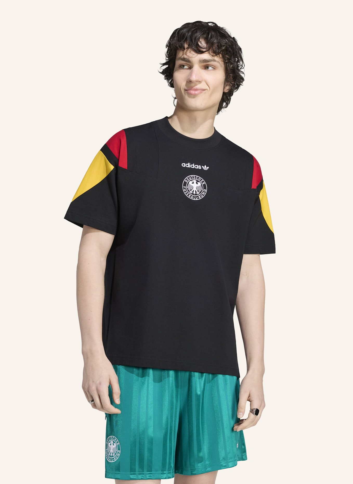 adidas T-Shirt DEUTSCHLAND EQT: SCHWARZ
