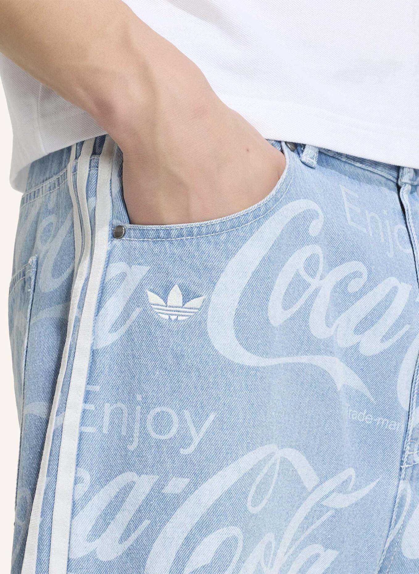 adidas Originals COCA-COLA CLASSIC SPORT DENIM JORT: BLAU